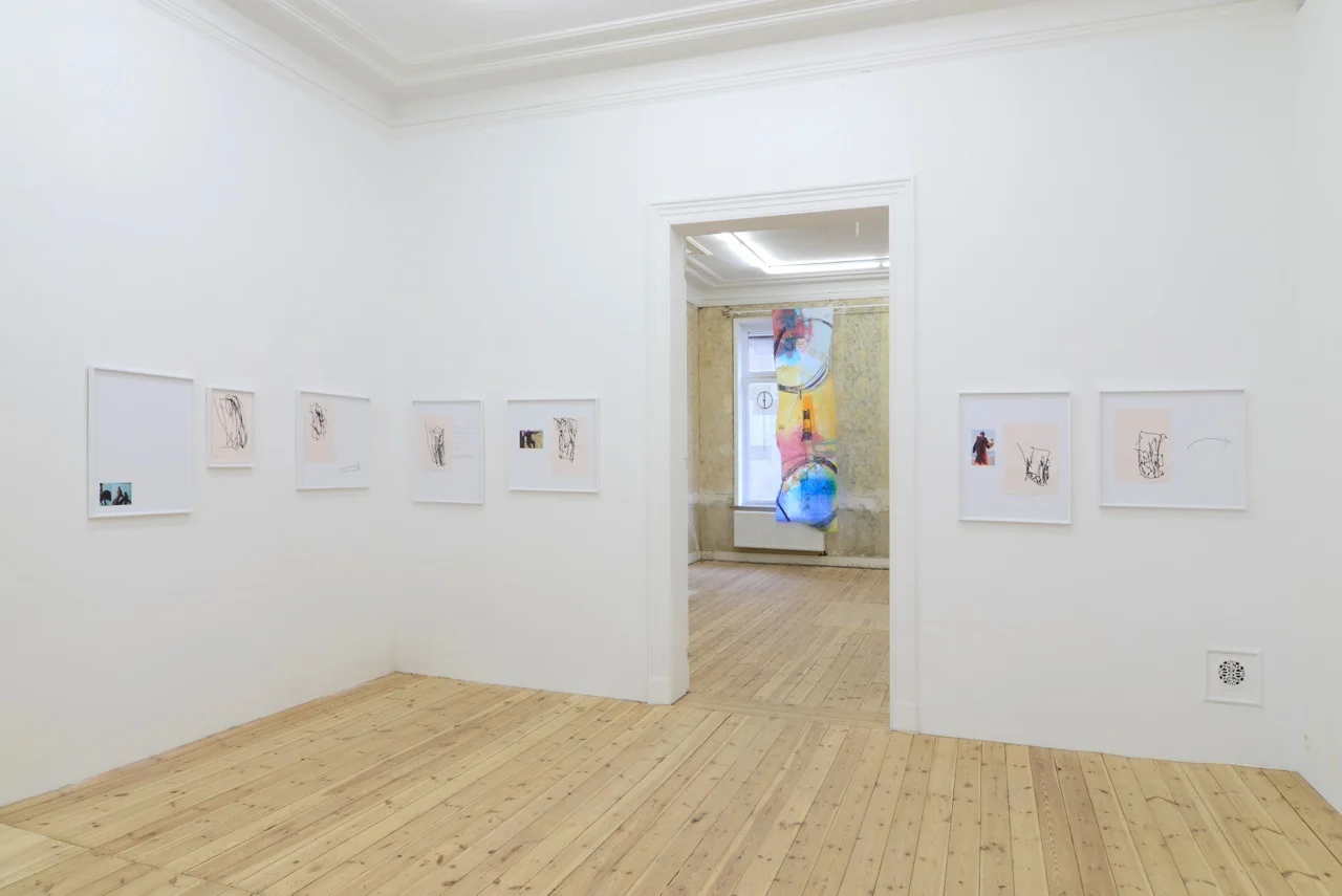 Nick Bastis, Making Friends , two-person show at Catherine Bastide gallery, Brussels, 2014, exhibition view