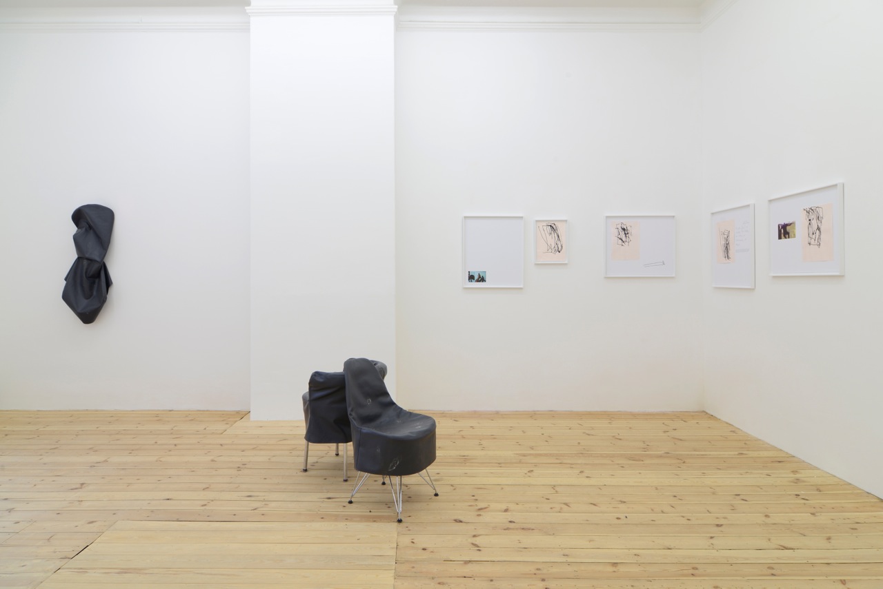 Nick Bastis, Making Friends , two-person show at Catherine Bastide gallery, Brussels, 2014, exhibition view