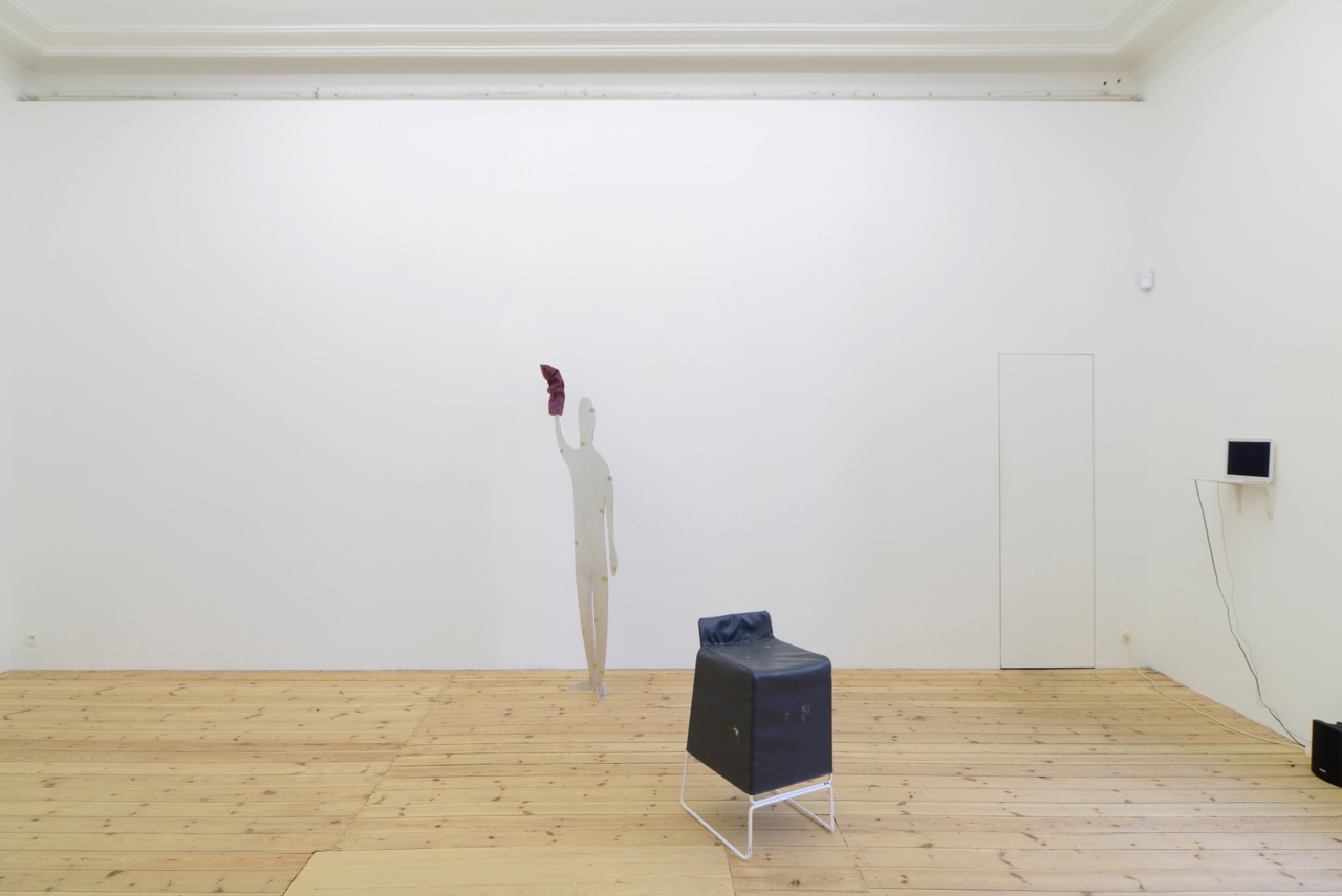 Nick Bastis, Making Friends , two-person show at Catherine Bastide gallery, Brussels, 2014, exhibition view
