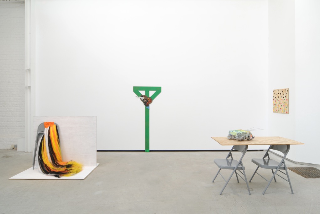 Part of This Complete Breakfast: objects for a wake, Catherine Bastide gallery, Brussels, 2012, exhibition view