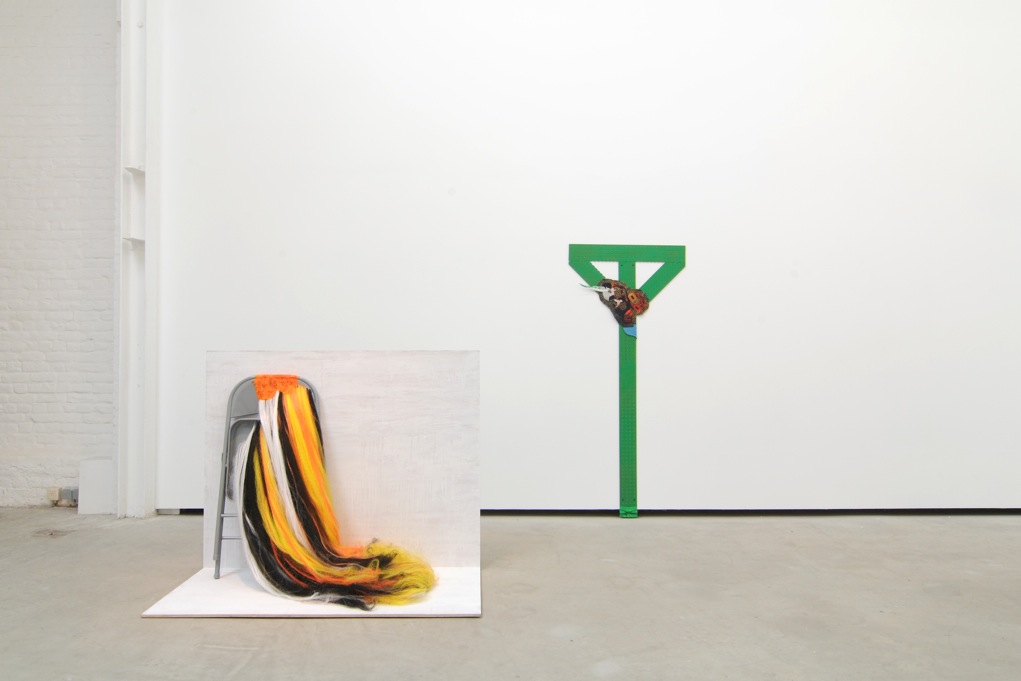 Part of This Complete Breakfast: objects for a wake, Catherine Bastide gallery, Brussels, 2012, exhibition view