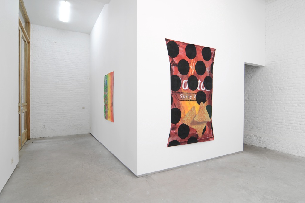 Part of This Complete Breakfast: objects for a wake, Catherine Bastide gallery, Brussels, 2012, exhibition view