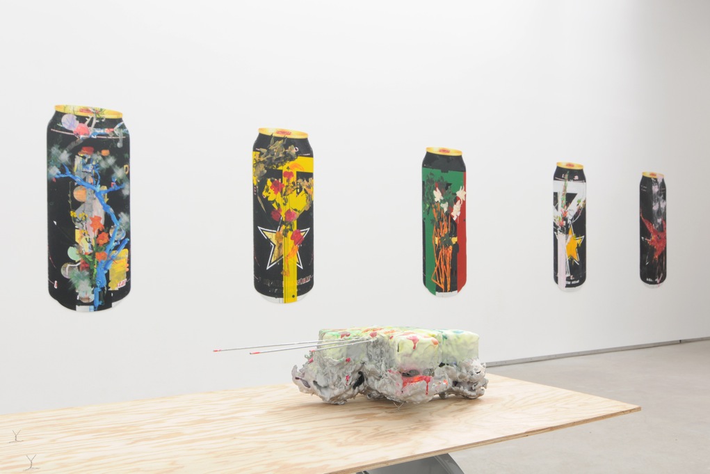 Part of This Complete Breakfast: objects for a wake, Catherine Bastide gallery, Brussels, 2012, exhibition view