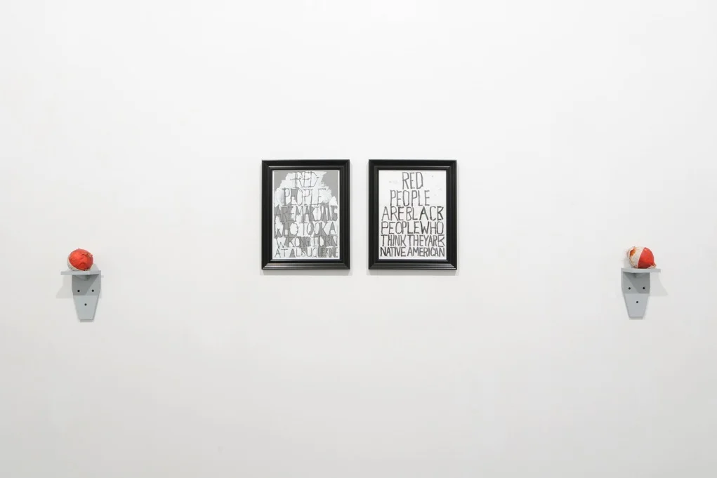 Three Projects, Catherine Bastide gallery, Brussels, 2012, exhibition view