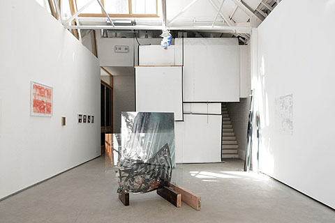 Mirages, Fountains & Dissociative Composition, Catherine Bastide gallery, 2011, Brussels, exhibition view