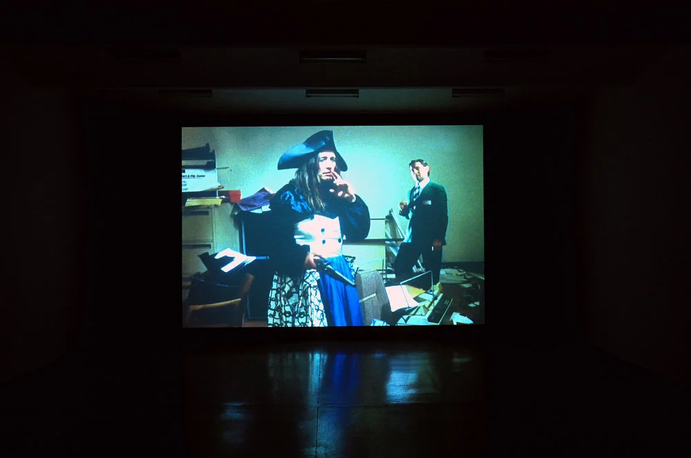 Catherine Sullivan, The Chittendens , Catherine Bastide gallery, Brussels, 2005, exhibition view