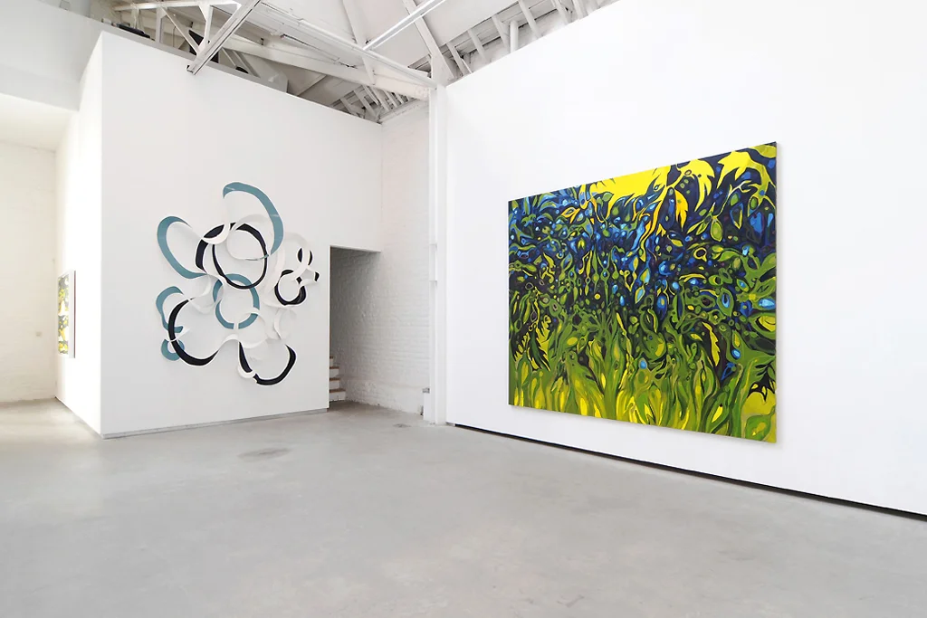 Janaina Tschäpe, The Forest, The Cloud and The Sea , Catherine Bastide gallery, Brussels, 2013, exhibition view