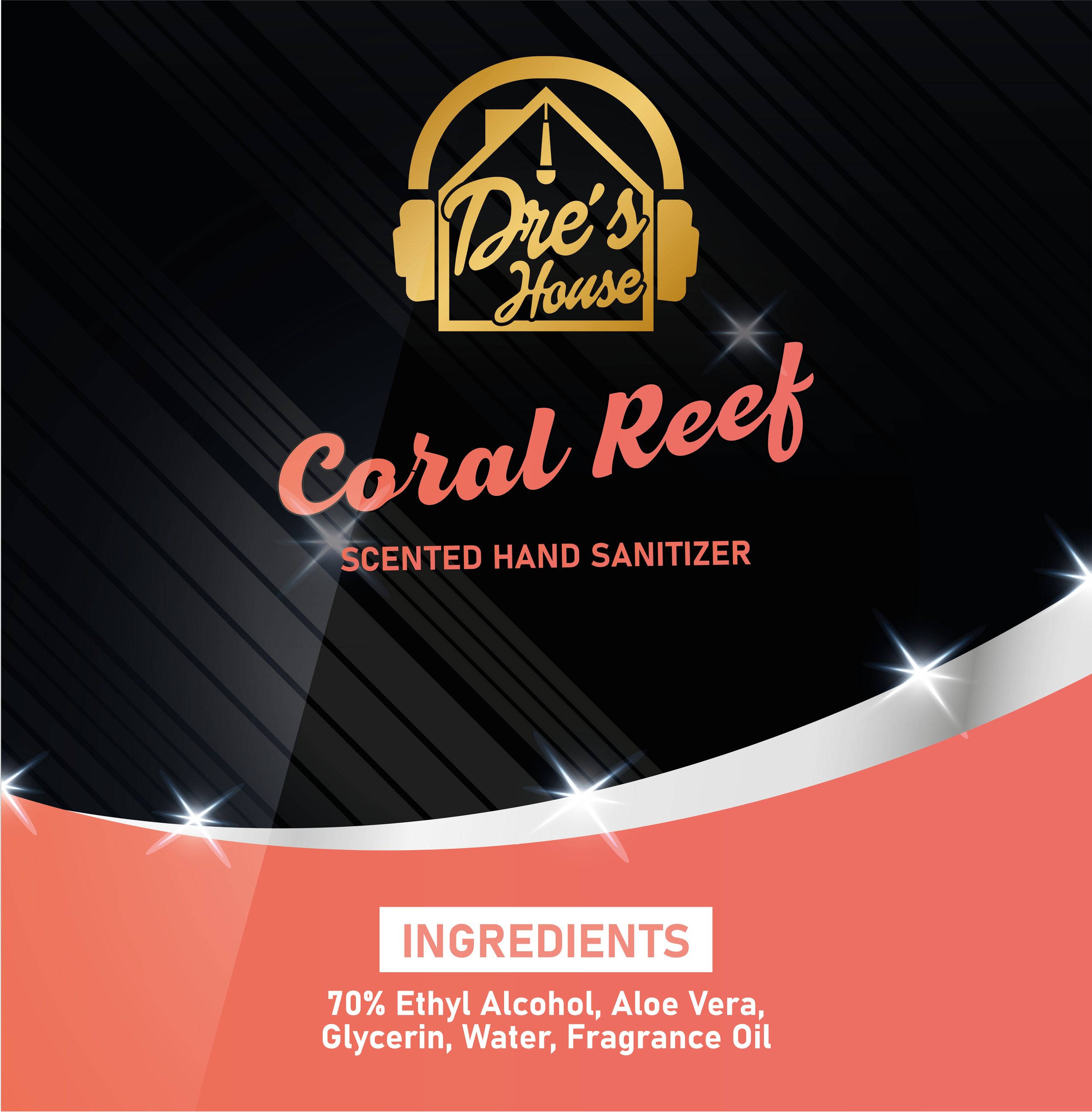 Coral Reef - Dre's House Scented Hand Sanitizer