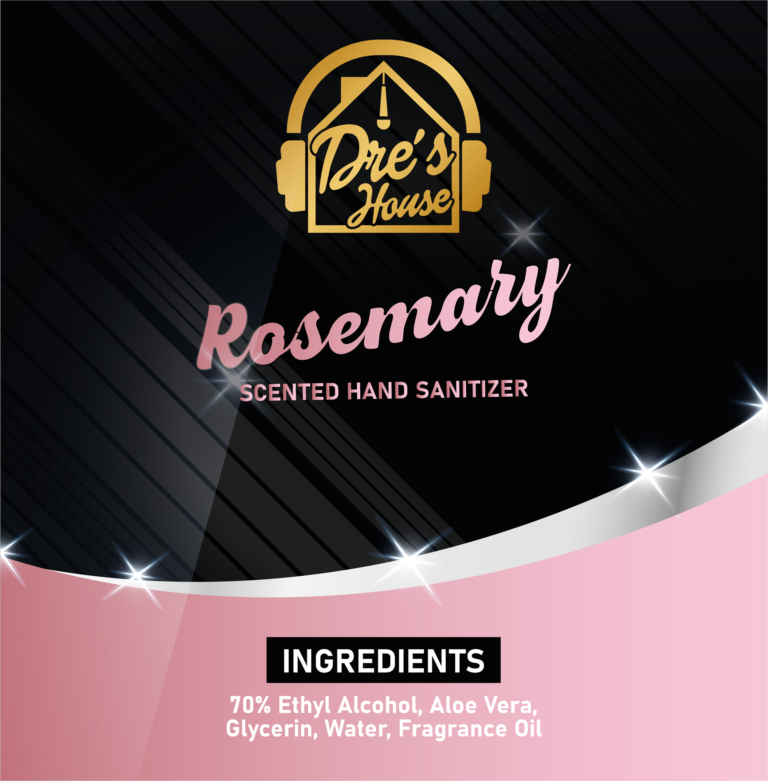 Rosemary - Dre's House Scented Hand Sanitizer