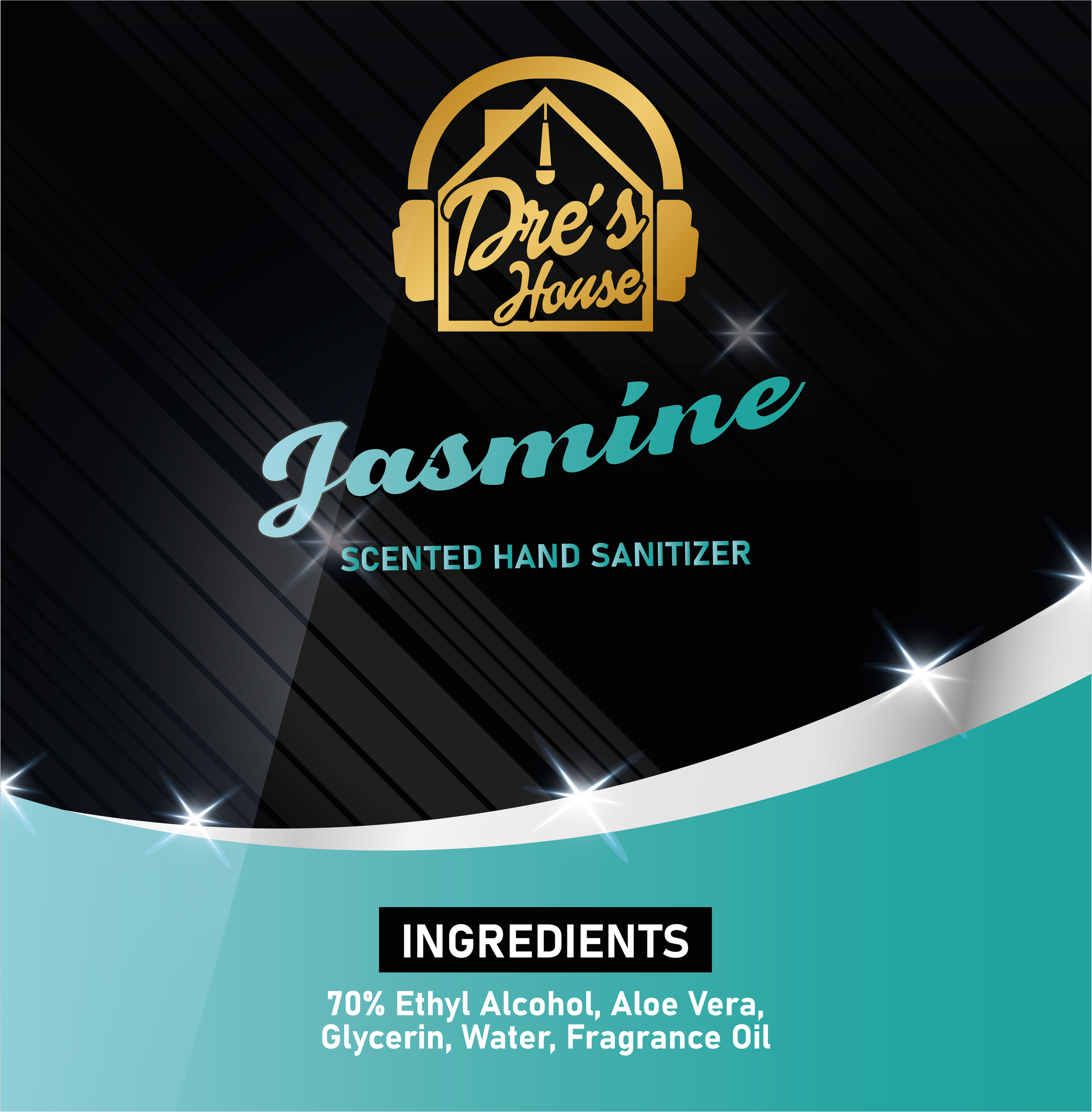 Jasmine - Dre's House Scented Hand Sanitizer