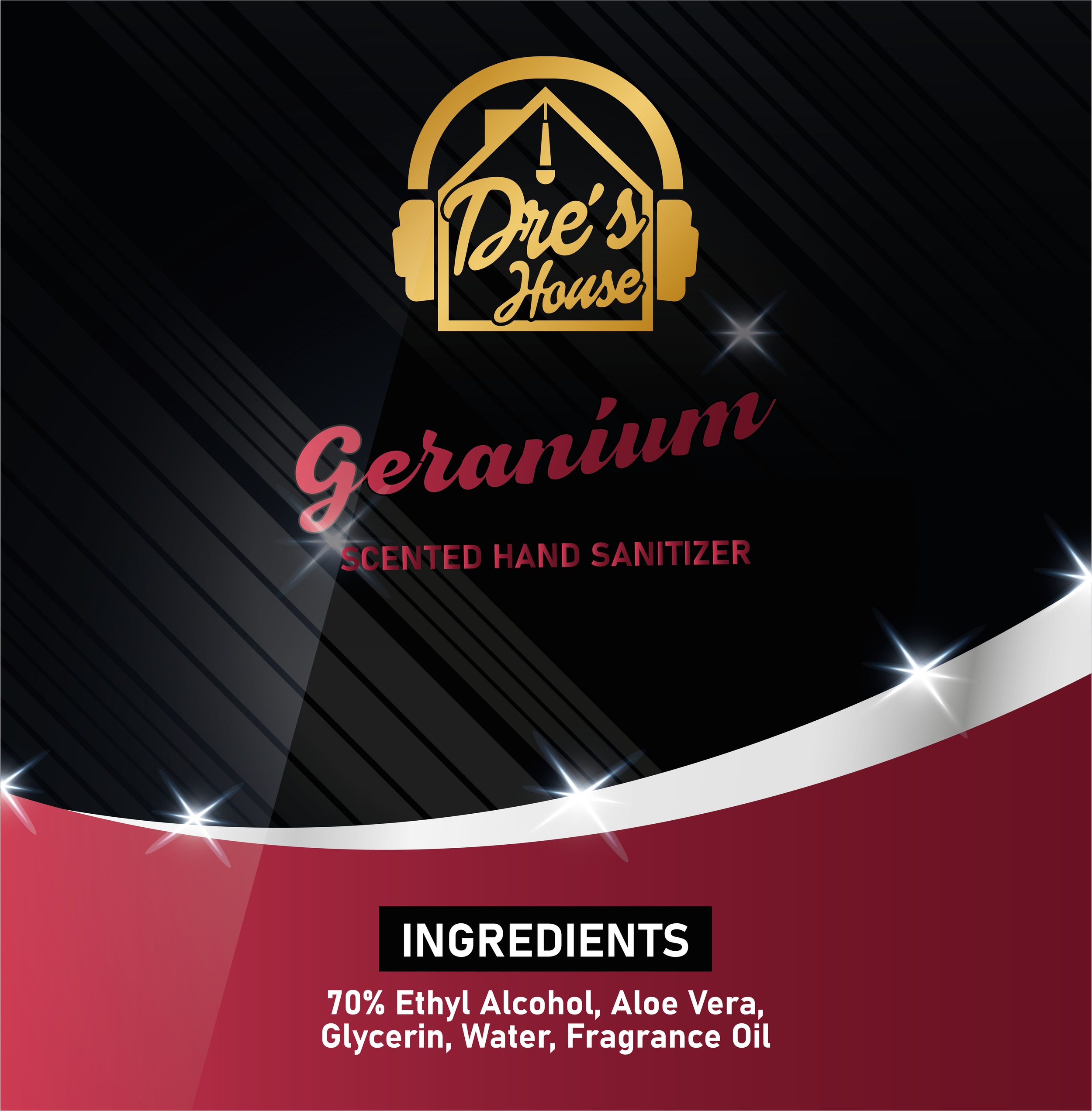 Geranium - Dre's House Scented Hand Sanitizer