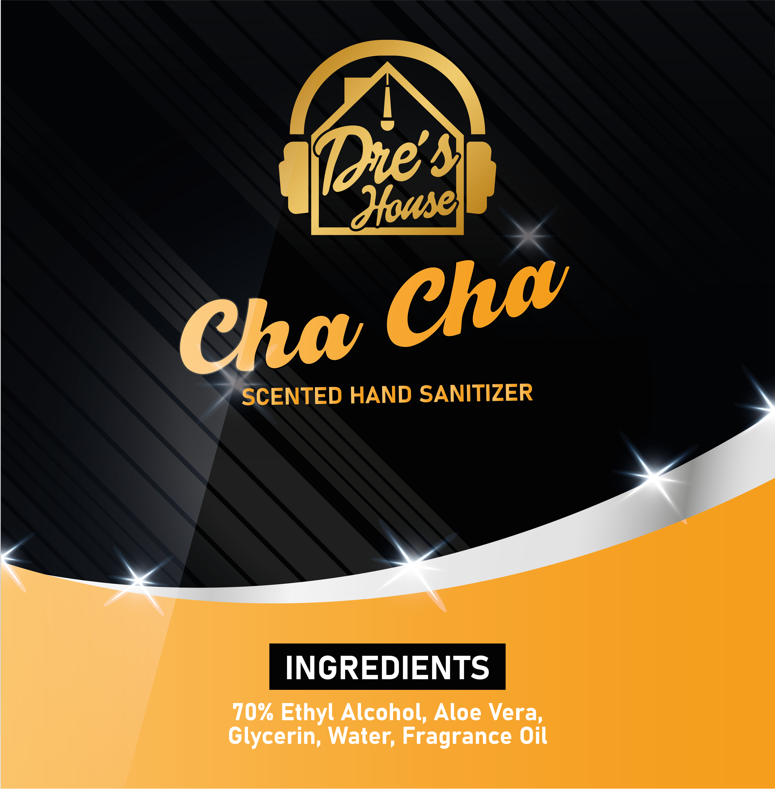 Cha Cha(Cinnamon) - Dre's House Scented Hand Sanitizer