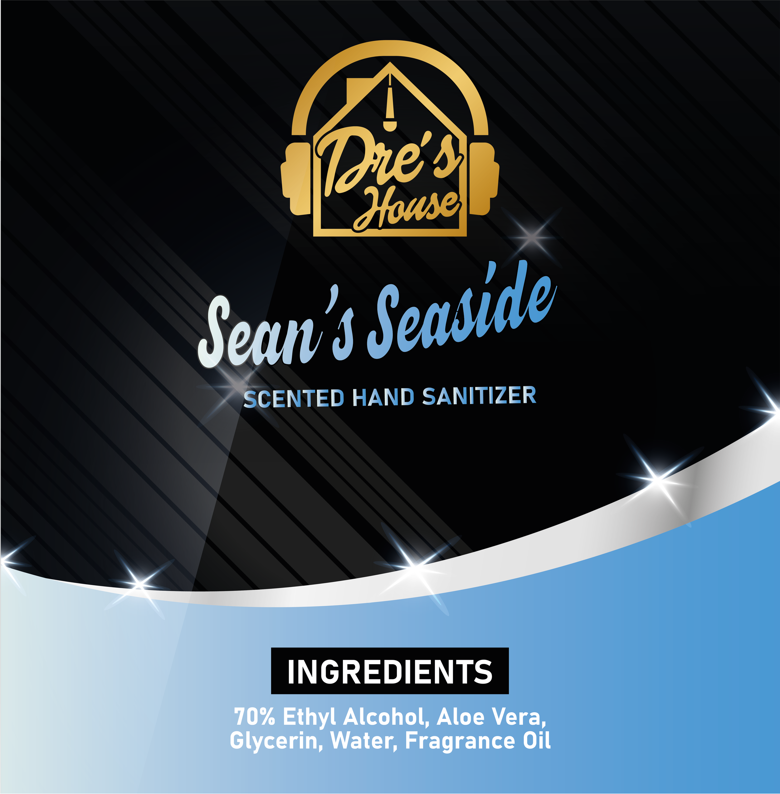 Sean's Seaside - Dre's House Scented Hand Sanitizer