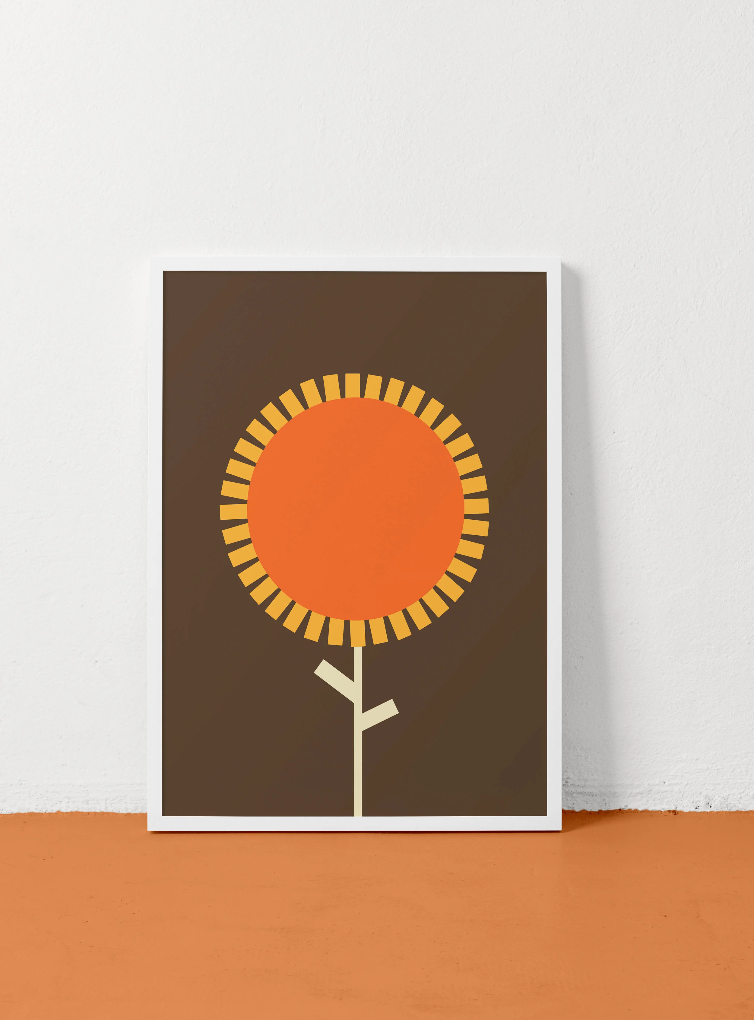 Clare Nicolson Sunflower Print