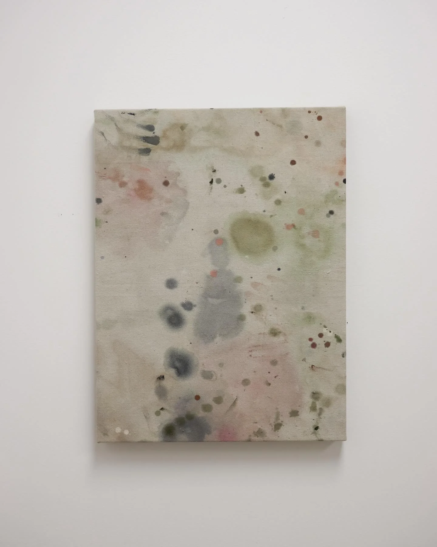 A moment from my drop cloth series.

These pieces hold the process within them. Layers of learning, small spills, and the marks of movement all captured in one place.

&lsquo;Slow down time&rsquo;
24&rdquo;x18&rdquo;
Available. If interested, feel fr