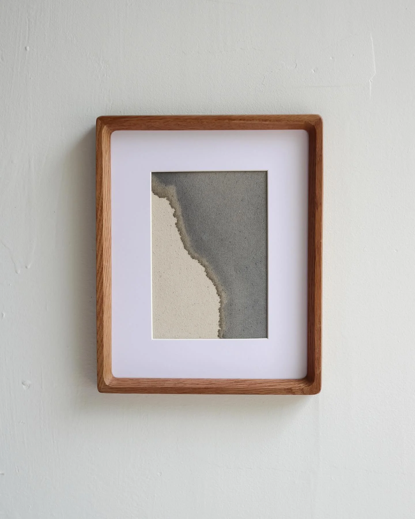 Small studies like this hold so much intention. 5x7 original, matted to 8x10 and framed in natural wood.

Available. More details are on my website (link in bio).

#contemporaryartist #texasfineart #abstractcontemporary #minimalart #softminimalism