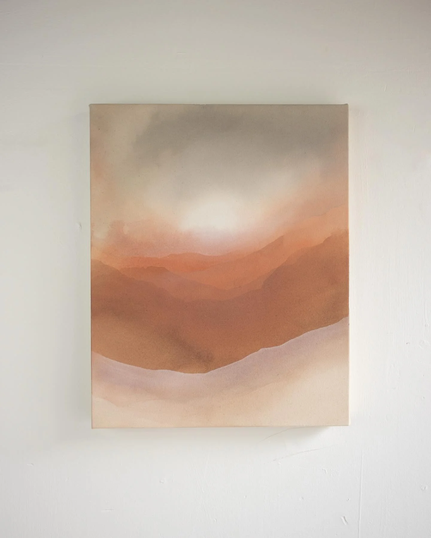 Soft warmth, layered slowly. Inspired by desert light and the way color settles at the end of the day.
&ldquo;when the clouds catch fire&rdquo;
20&rdquo;x16&rsquo;
Available. If interested, feel free to DM or email. More details are on my website (li