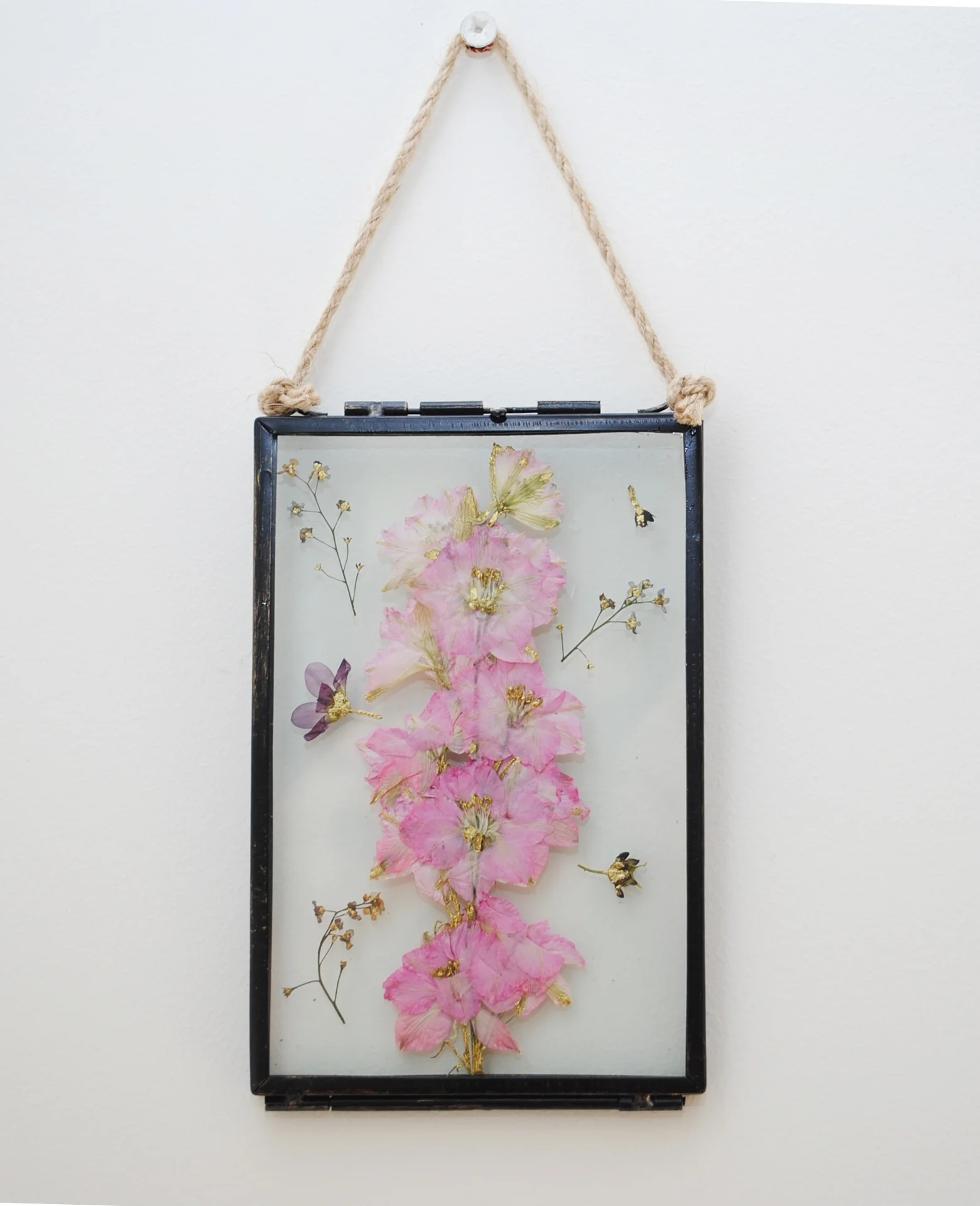 Gilded Pressed Flower Frame V