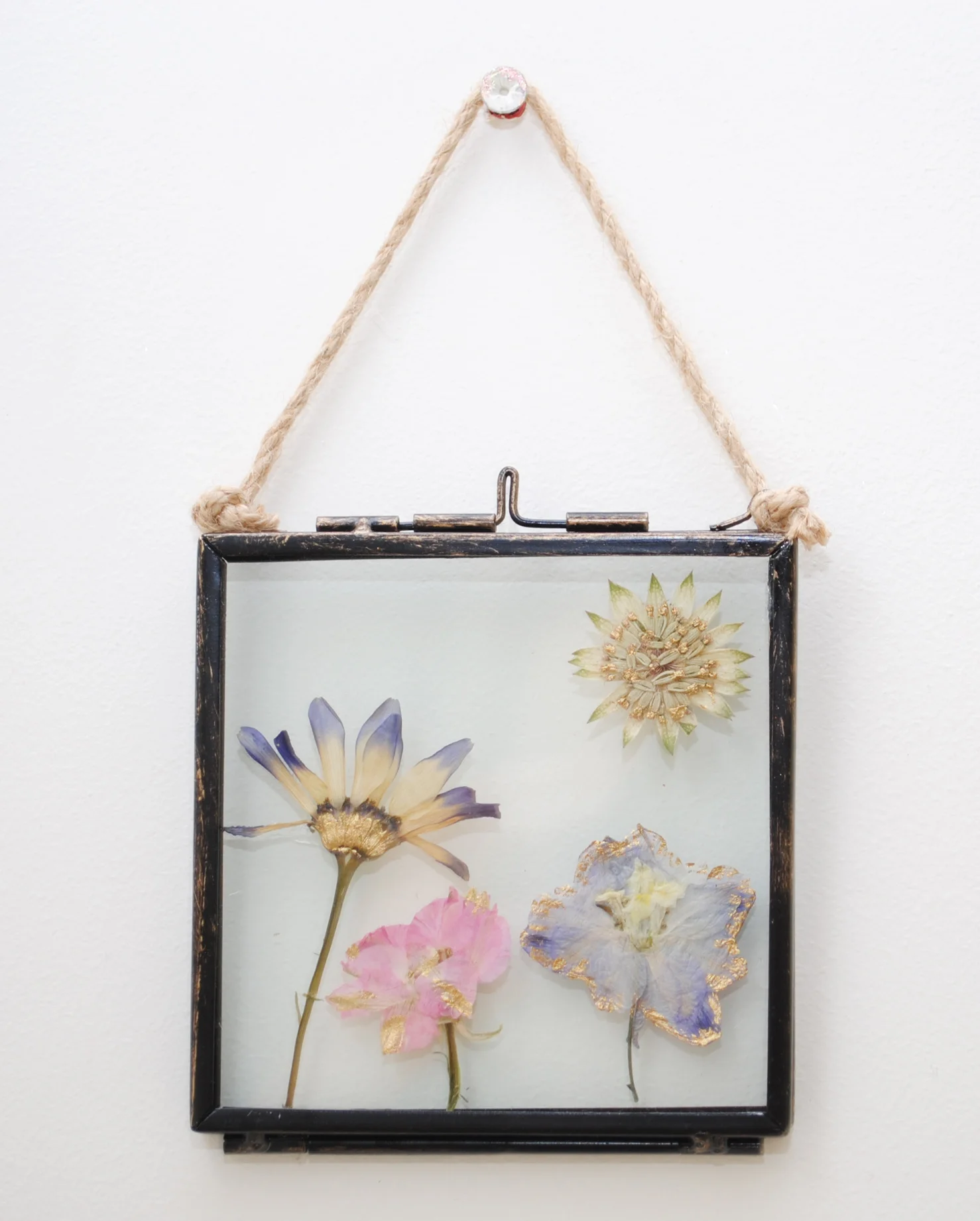 Gilded Pressed Flower Frame XX
