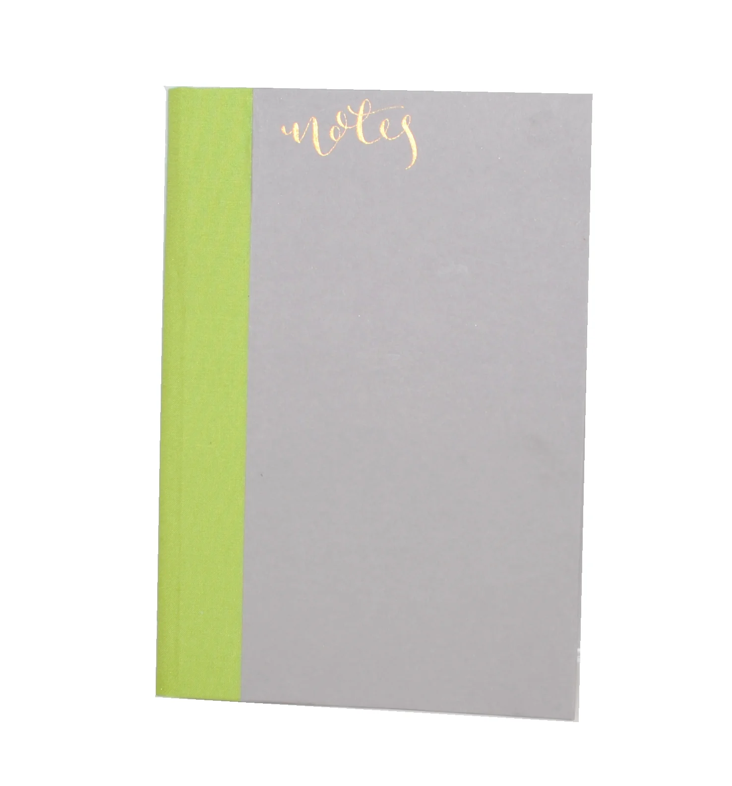 Hand-bound hard back notebook - grey