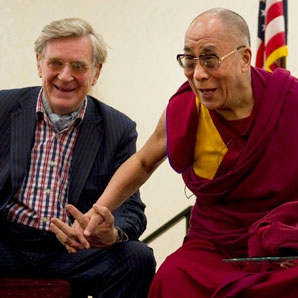 Professor Robert Thurman with HH Dalai Lama