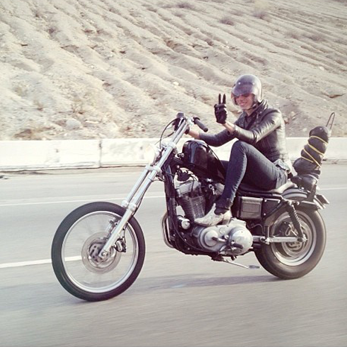 Cassandra Barragan - Burbank, California 2001 HD Sportster / 1995 Husaberg 350 / 1955 HD Panhead Camera: All Nikon All Day