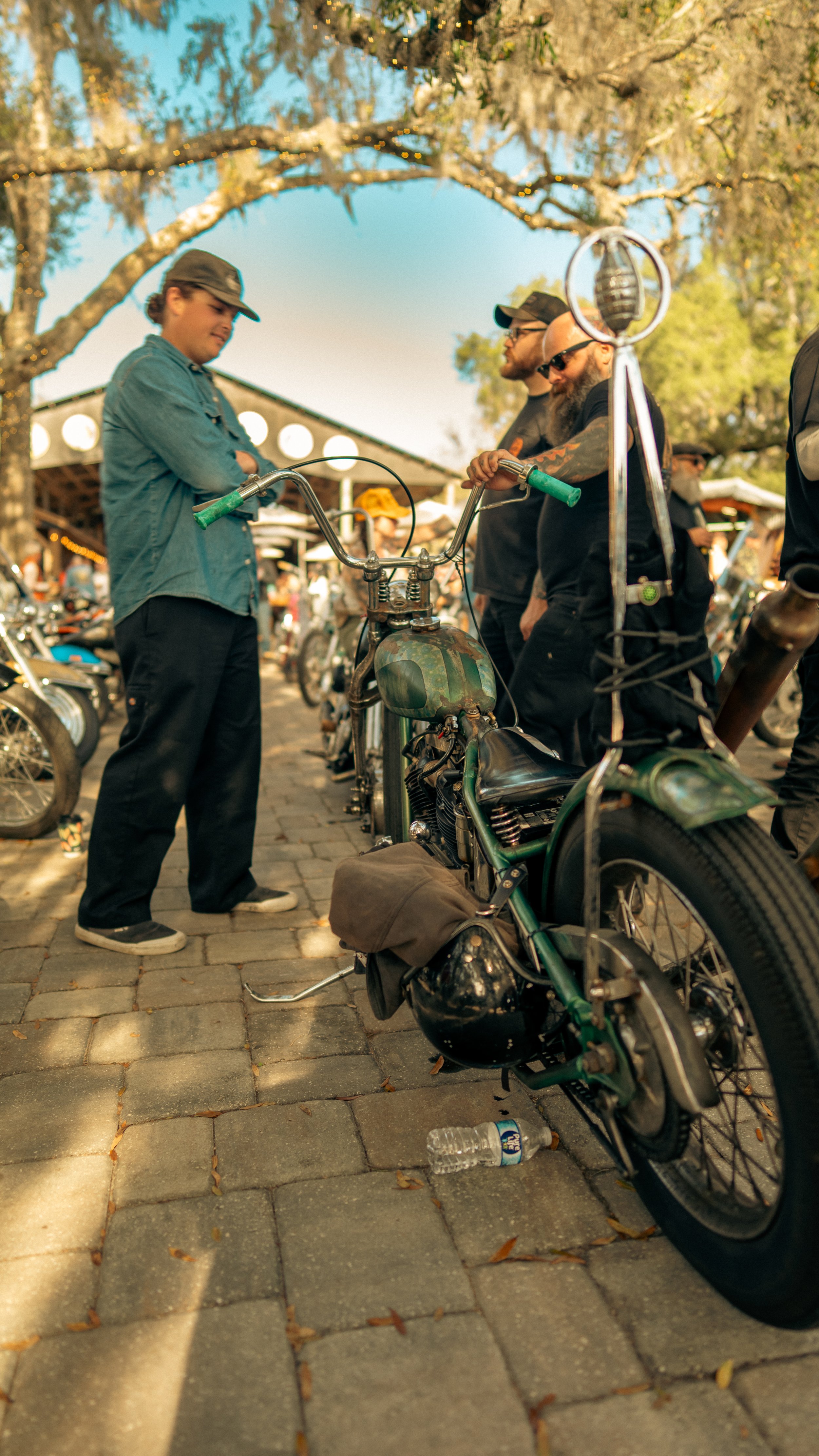 broken spoke vintage motorcycle harley davidson knucklehead flathead shovelhead panhead chopper cry now throw pillow traditional tattoo skeleton goods-40.jpg