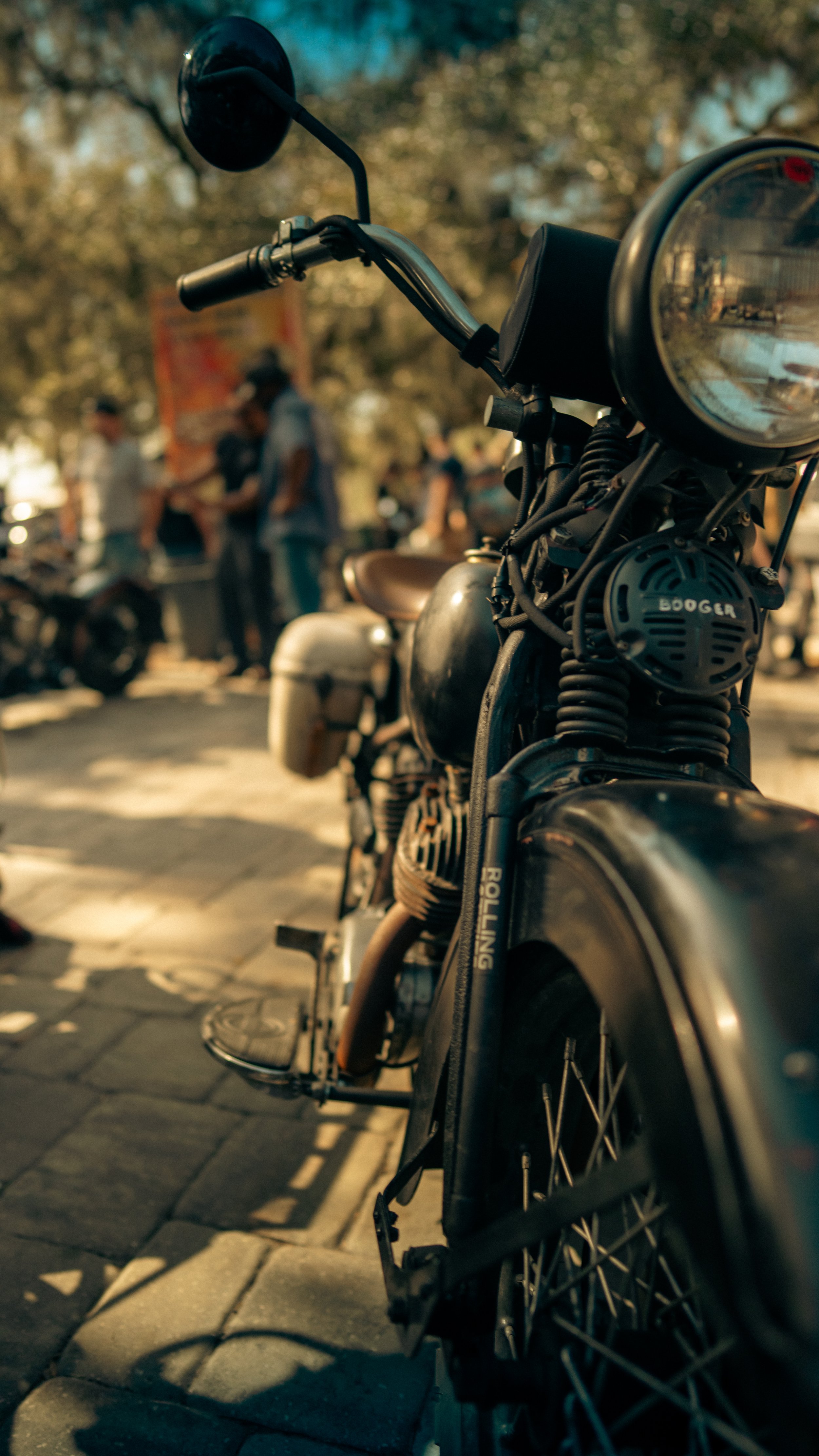 broken spoke vintage motorcycle harley davidson knucklehead flathead shovelhead panhead chopper cry now throw pillow traditional tattoo skeleton goods-22.jpg