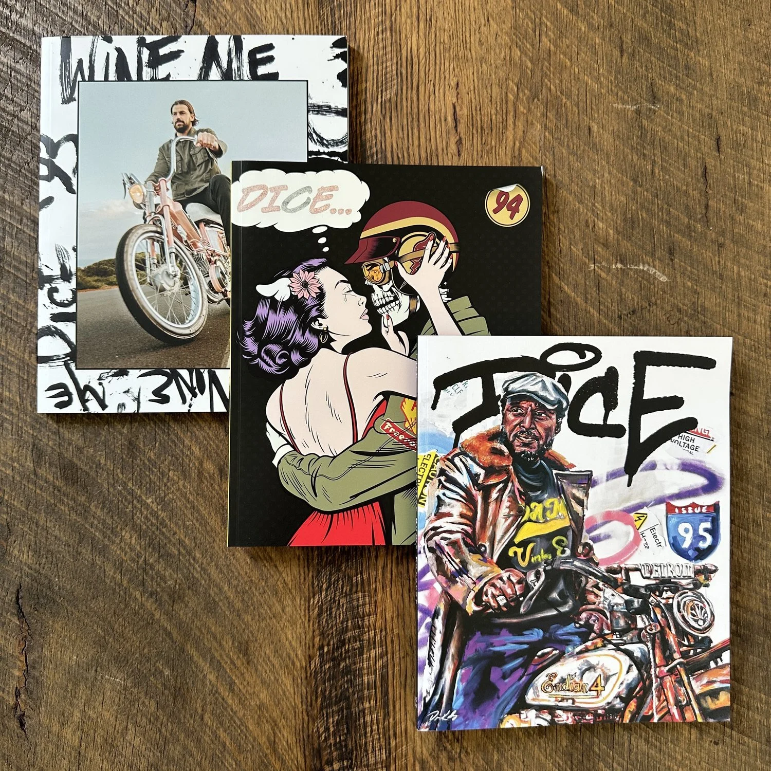 DICE magazine オリジナルデッキ - スケートボード