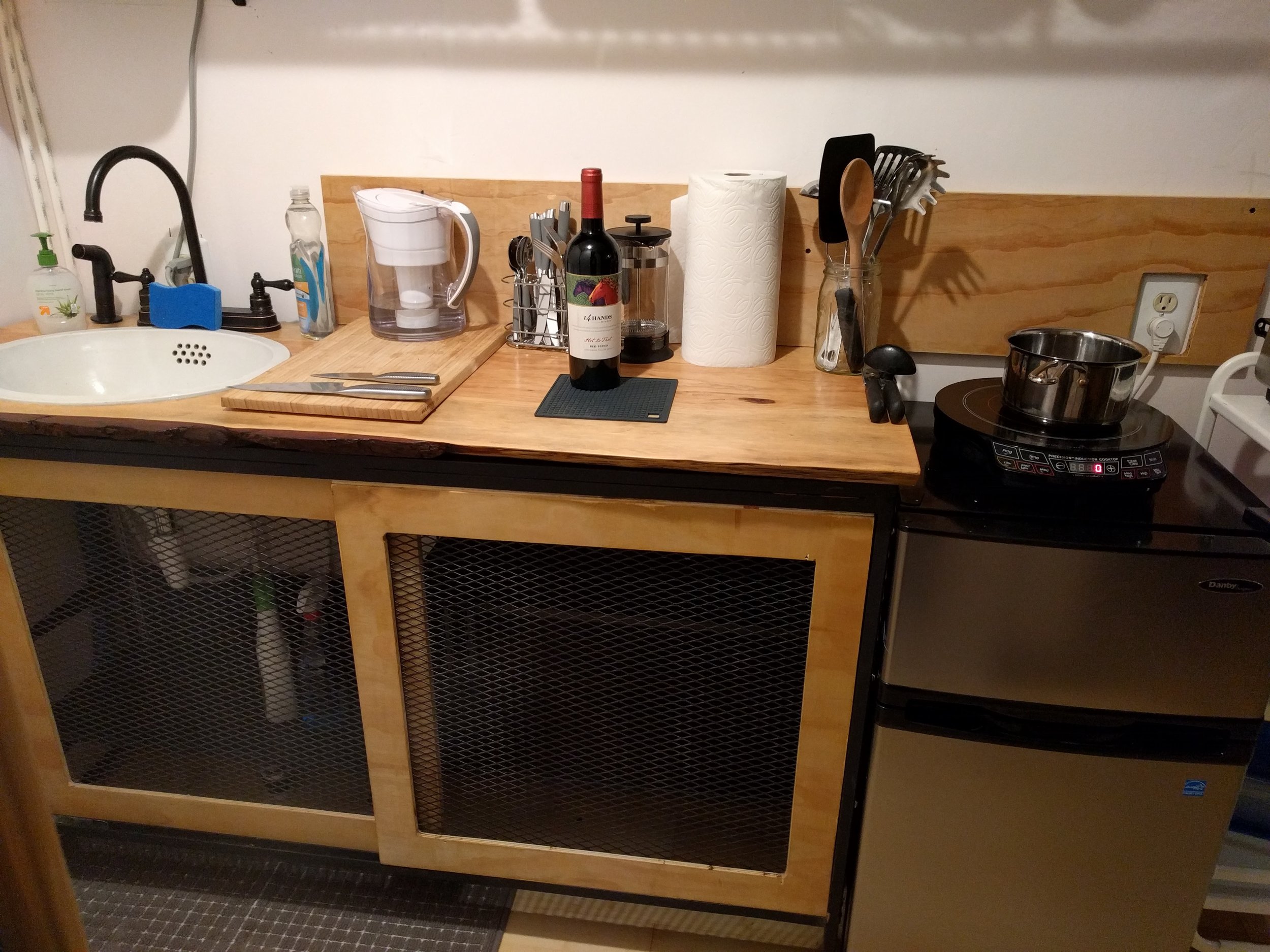 Live Edge Cabinet
