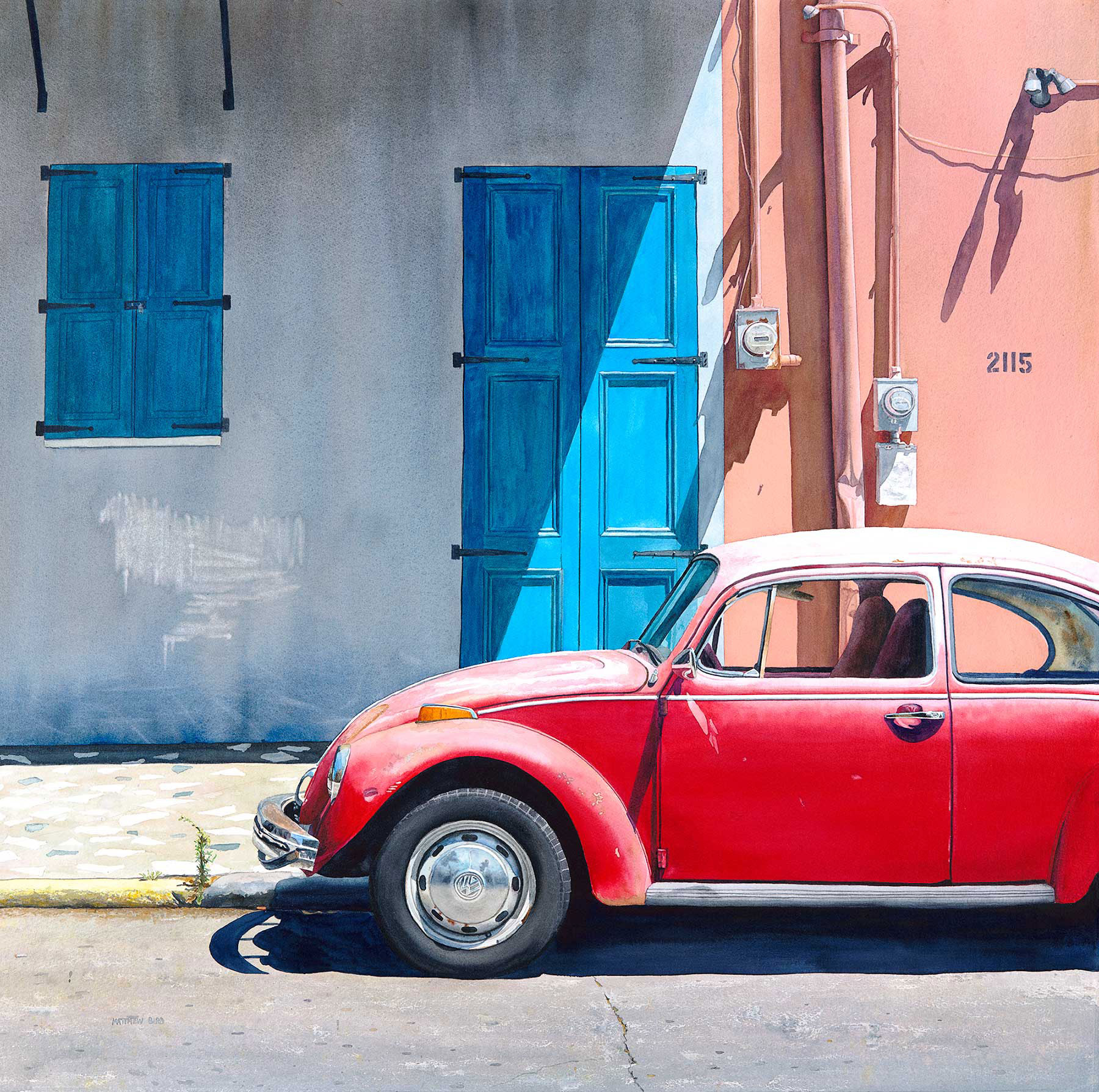 Punch Buggy Red
