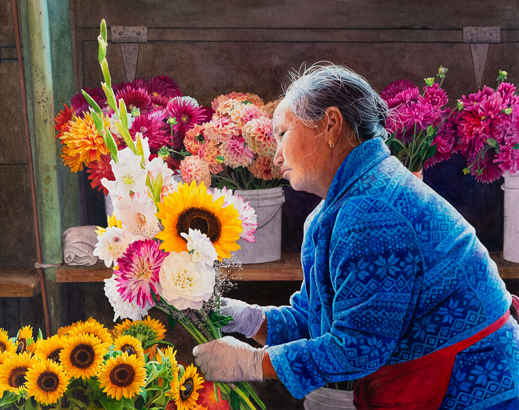 SOLD – The Flower Merchant