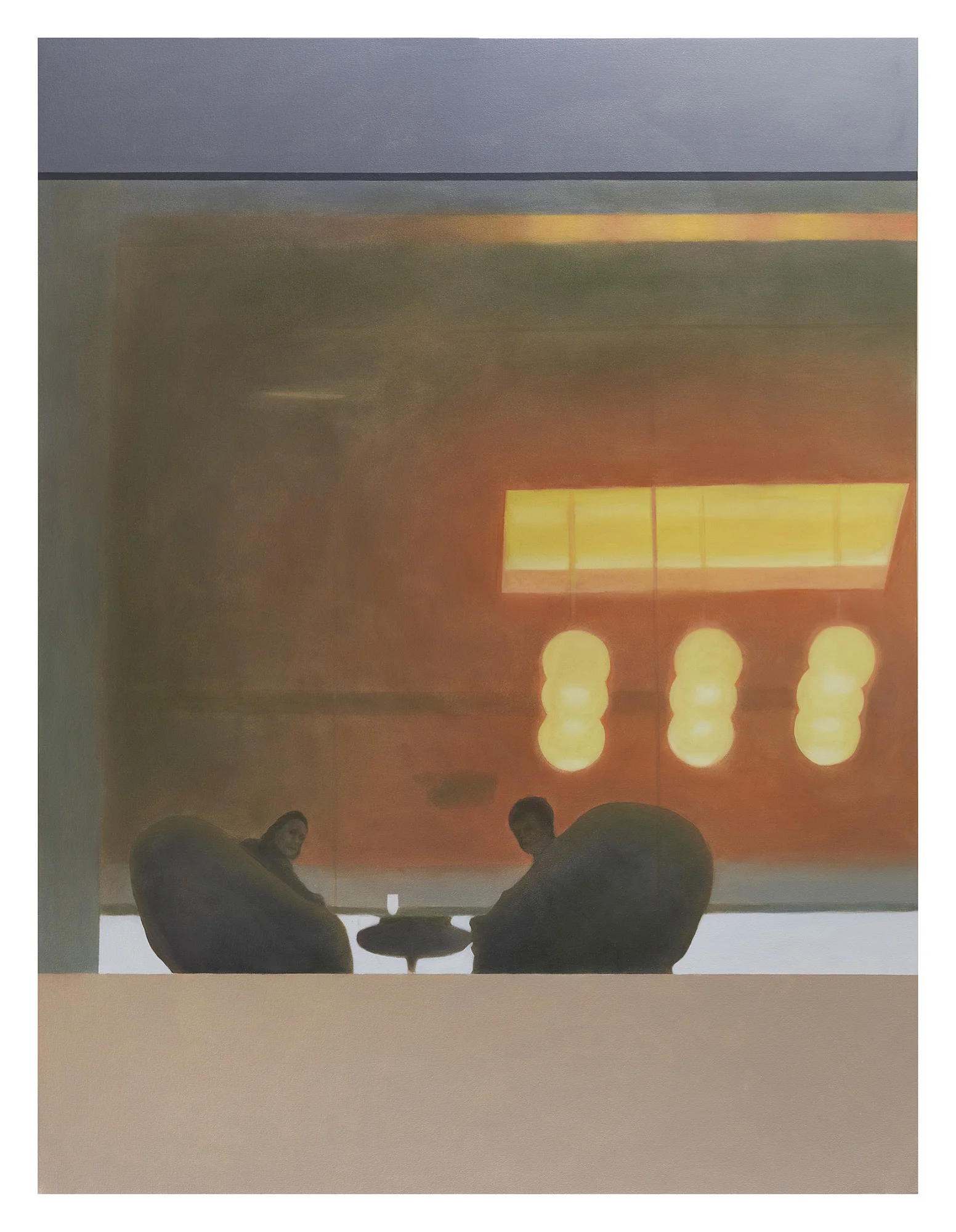 Untitled, oil on canvas, 53" x 73" , 2019