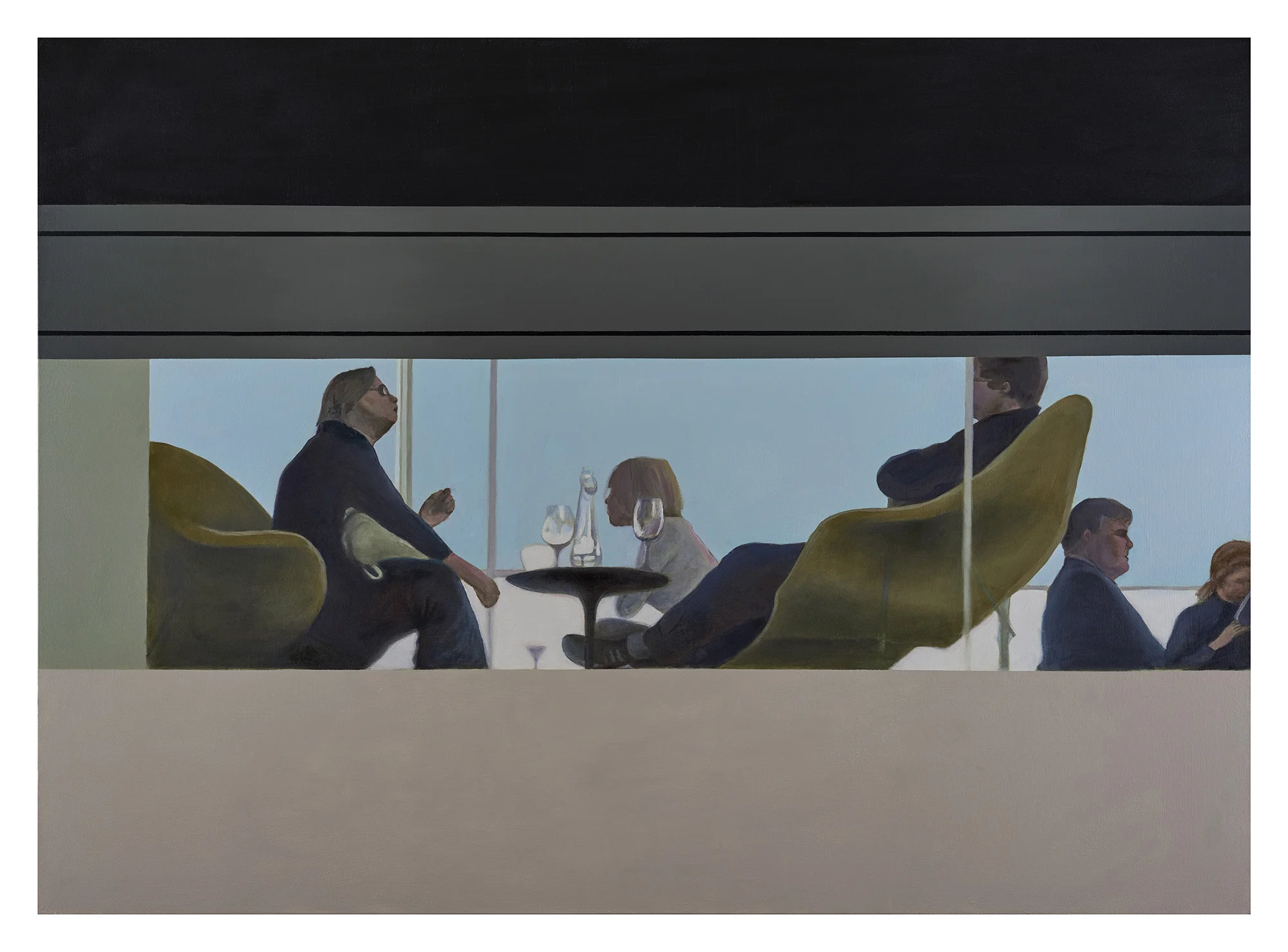 Untitled, oil on Canvas, 41”x 56”, 2019
