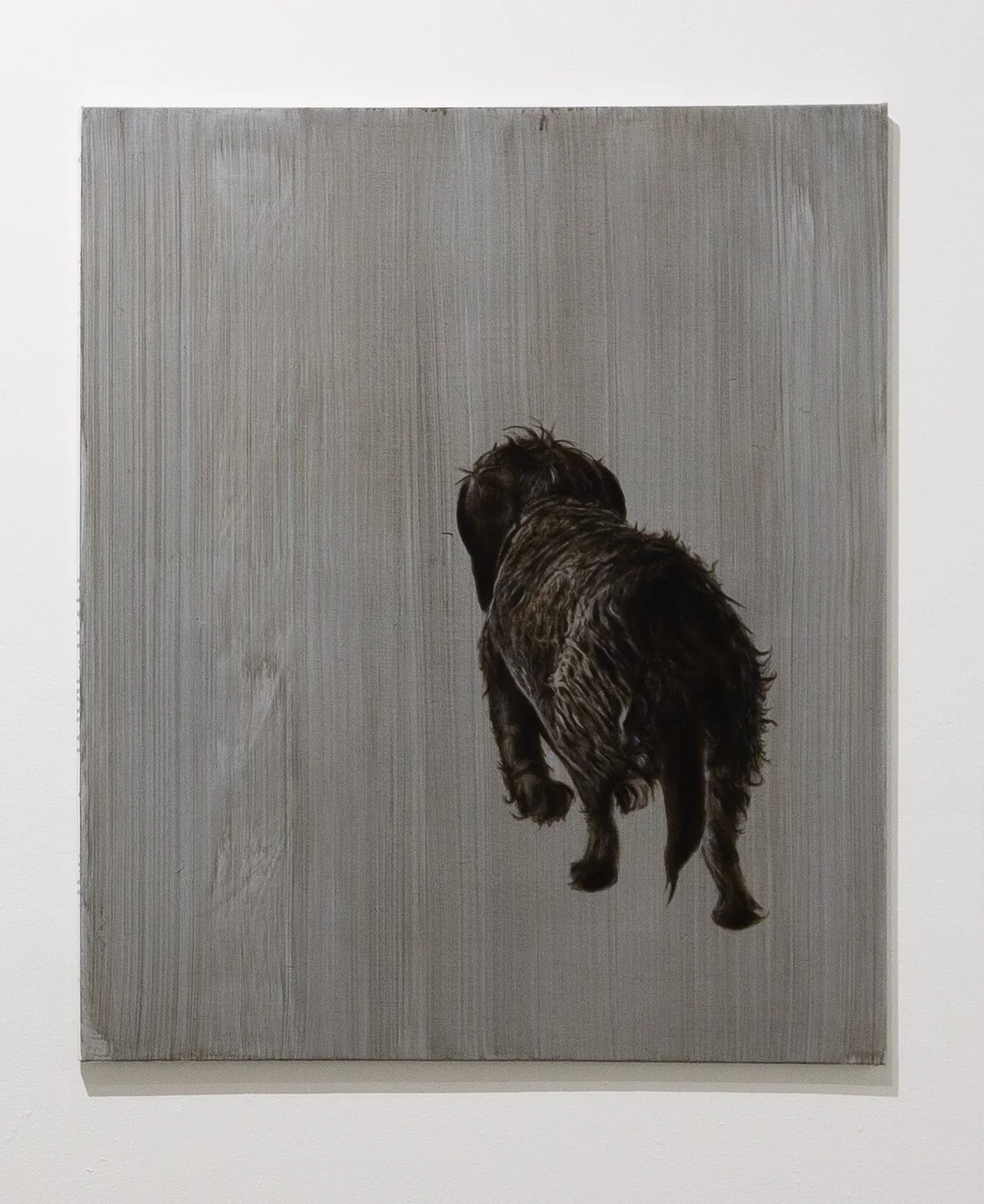 Untitled, 2016, Oil and acrylic on canvas, 30" x 40" 