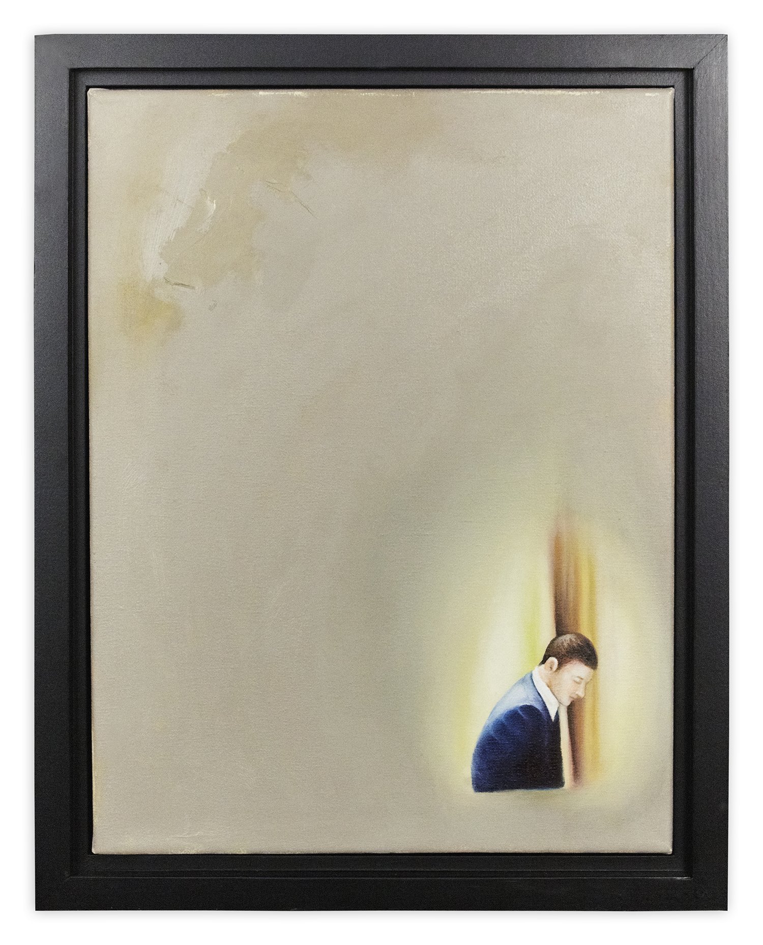 Untitled, 2016, Oil and acrylic on canvas, 16" x 20" 