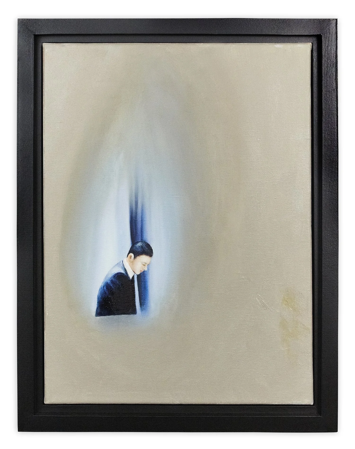 Untitled, 2016, Oil and acrylic on canvas, 16" x 20" 