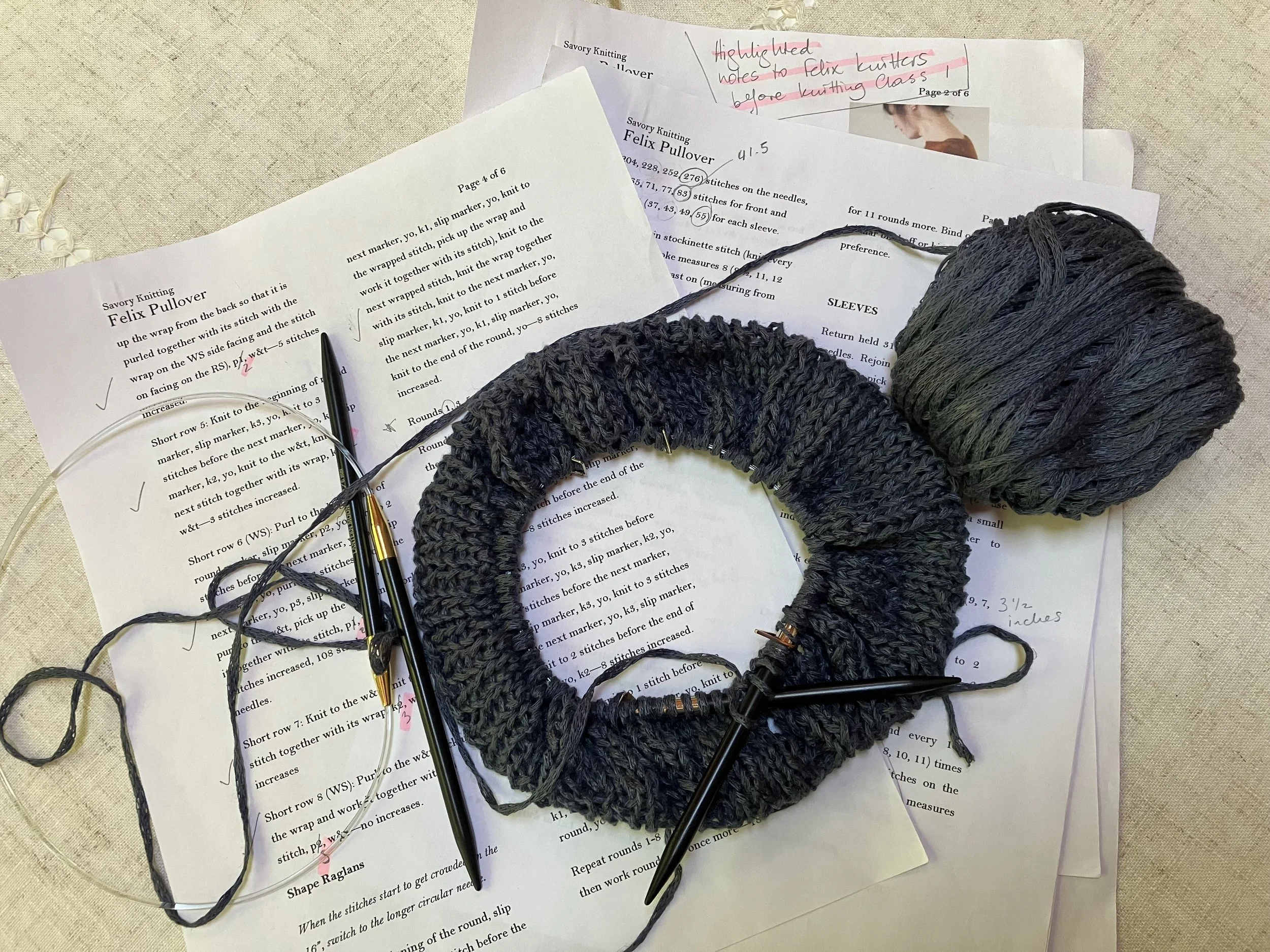 Knit with me in the Fall