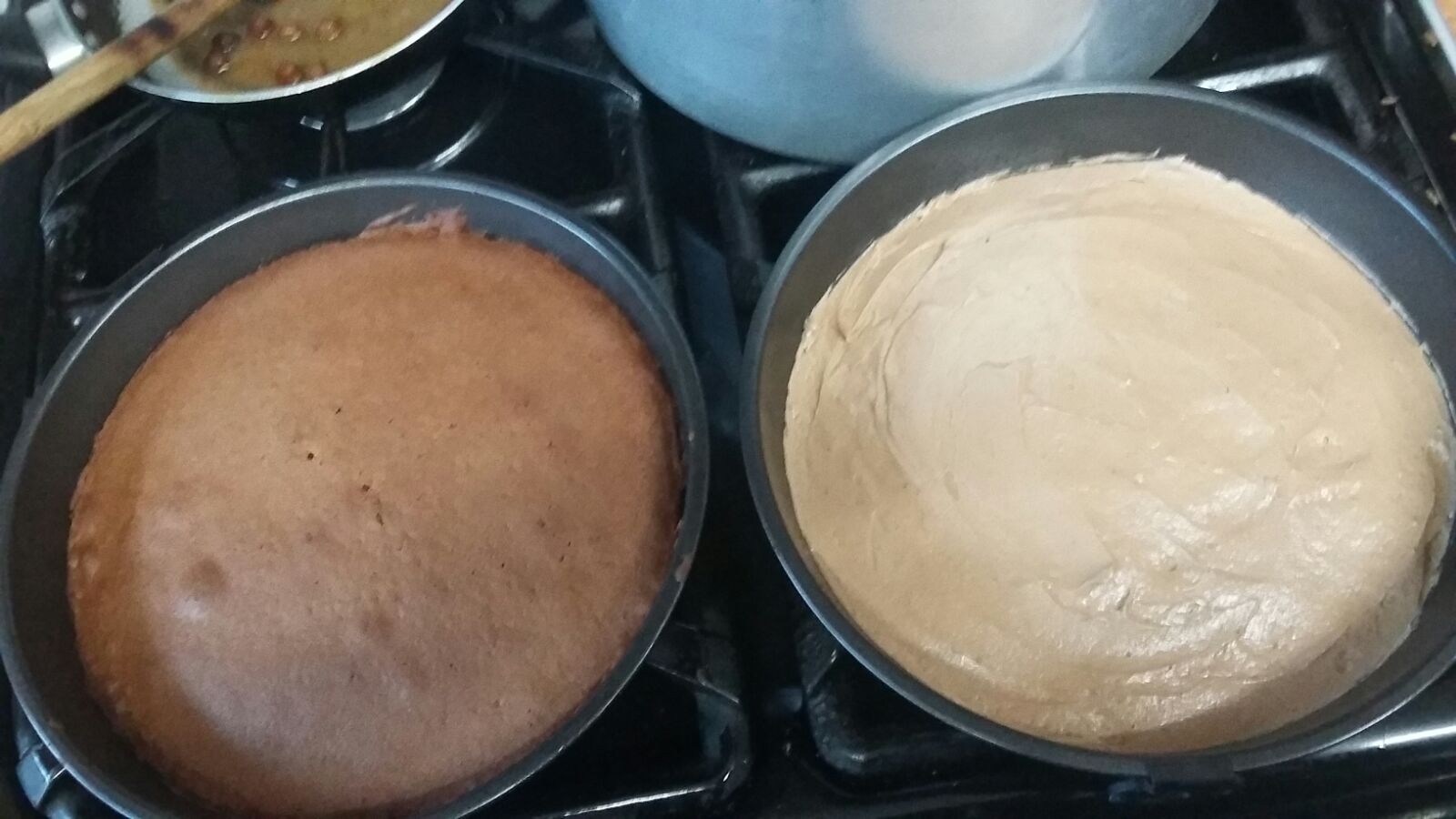 Out the oven