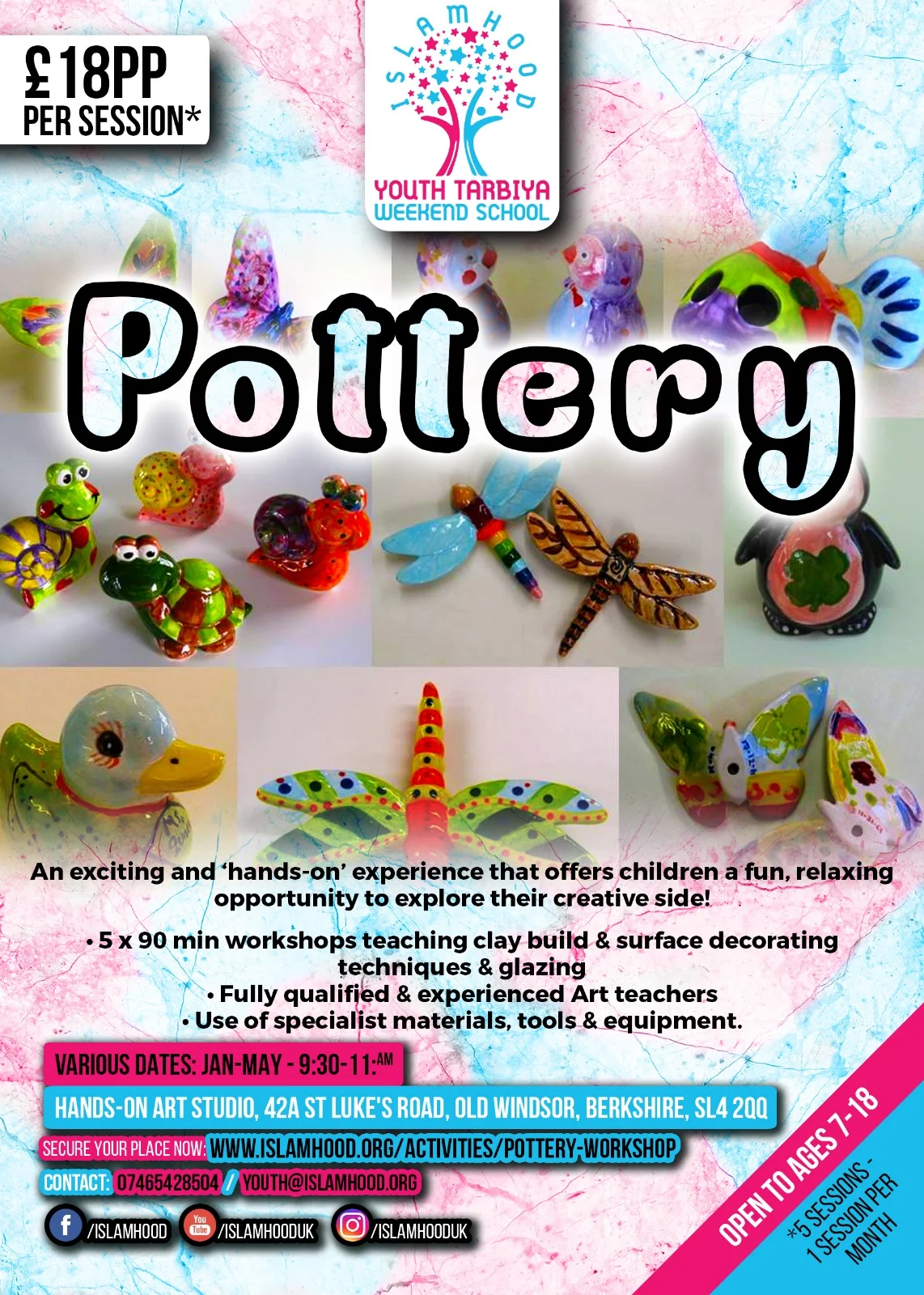 Pottery Workshop: 5-Month Course