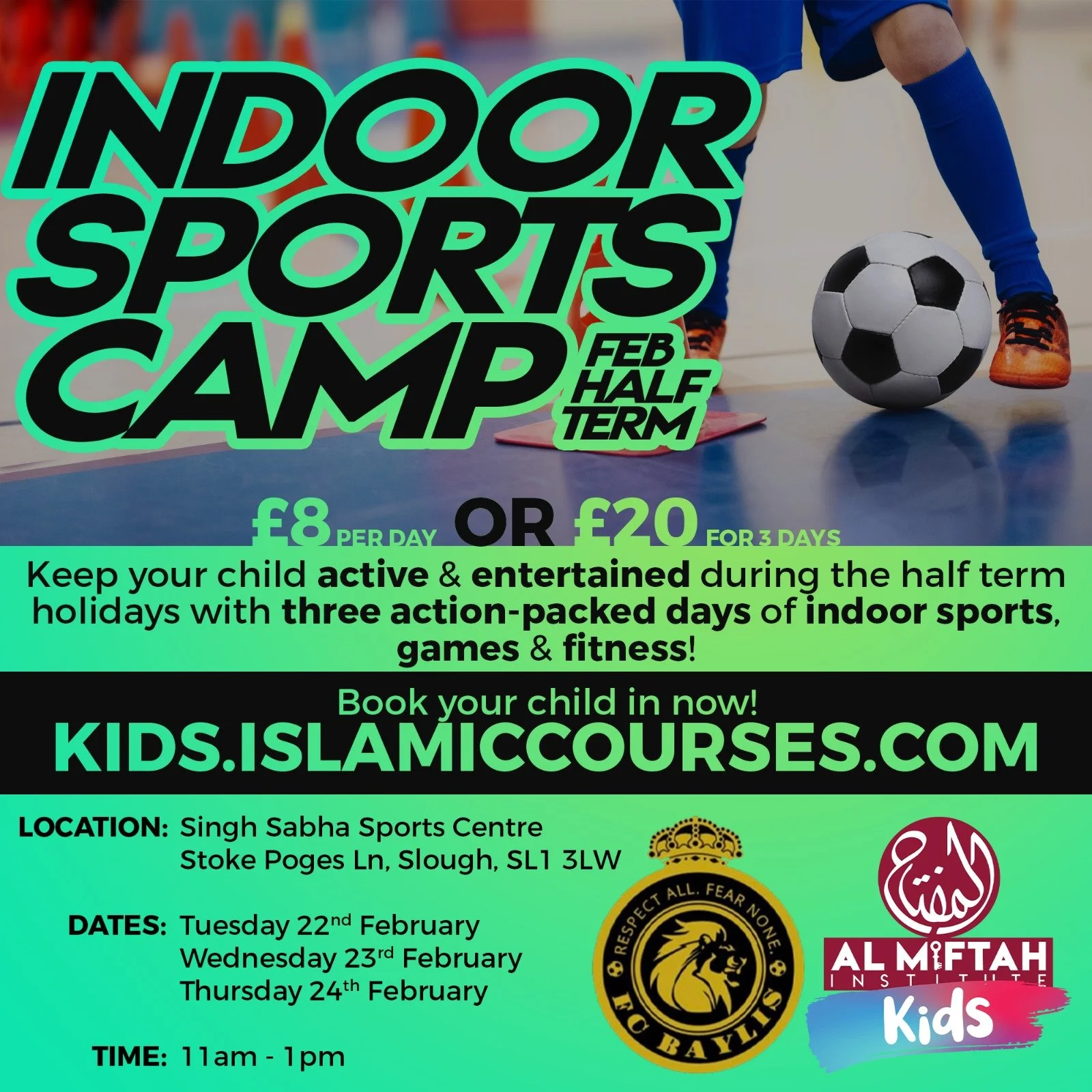 Indoor Sport Camp (Feb Half-Term)