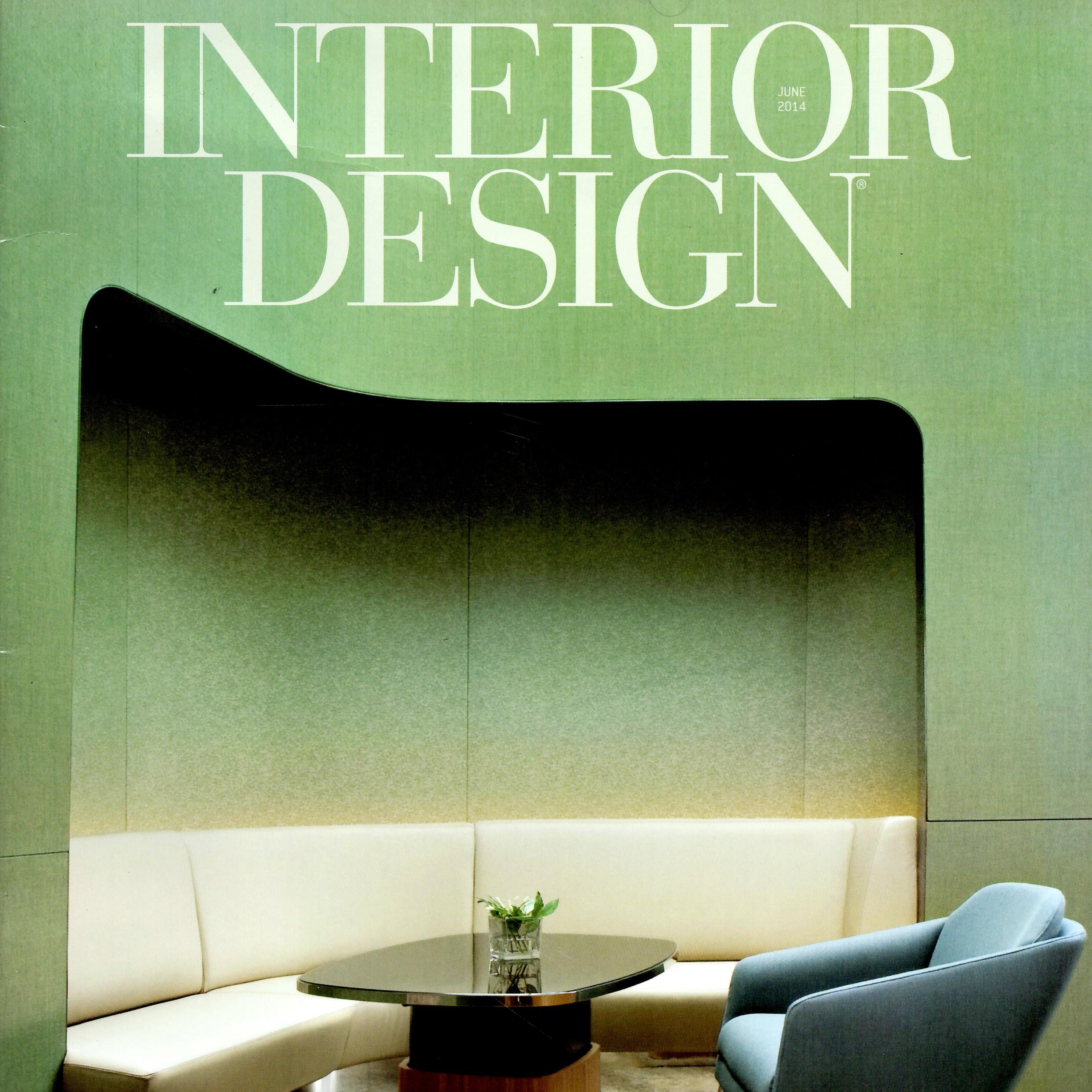 INTERIOR DESIGN, June 2014