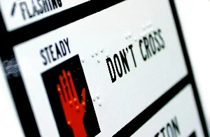 Braille Formatted Signage by Traffic Products