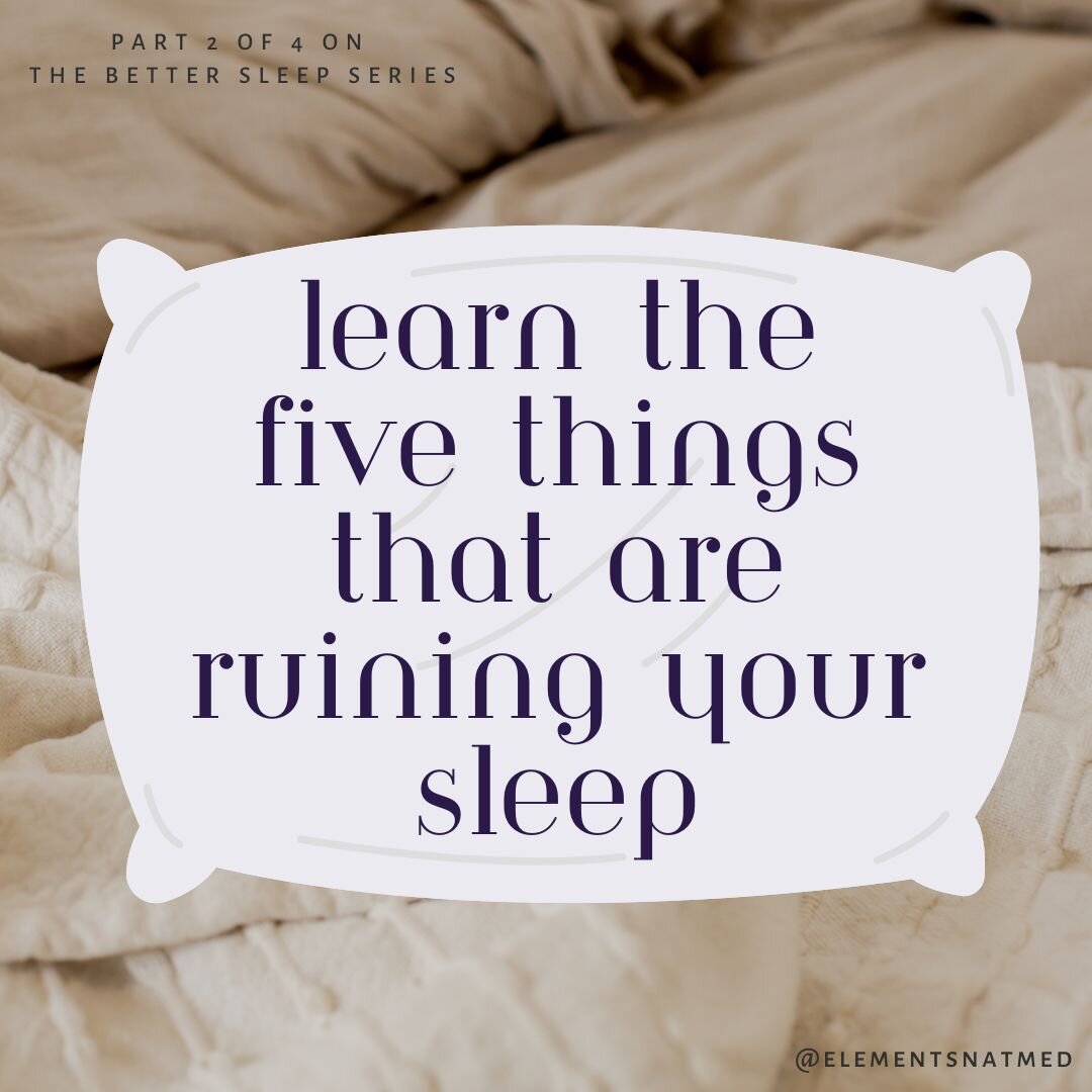 🚫 Stop doing these things if you want better sleep 🚫

Who doesn&rsquo;t want better sleep? It&rsquo;s the key to more energy, weight loss, mental clarity, and just feeling GOOD. 

Check your habits first. Do you do any of these 5 things that could 