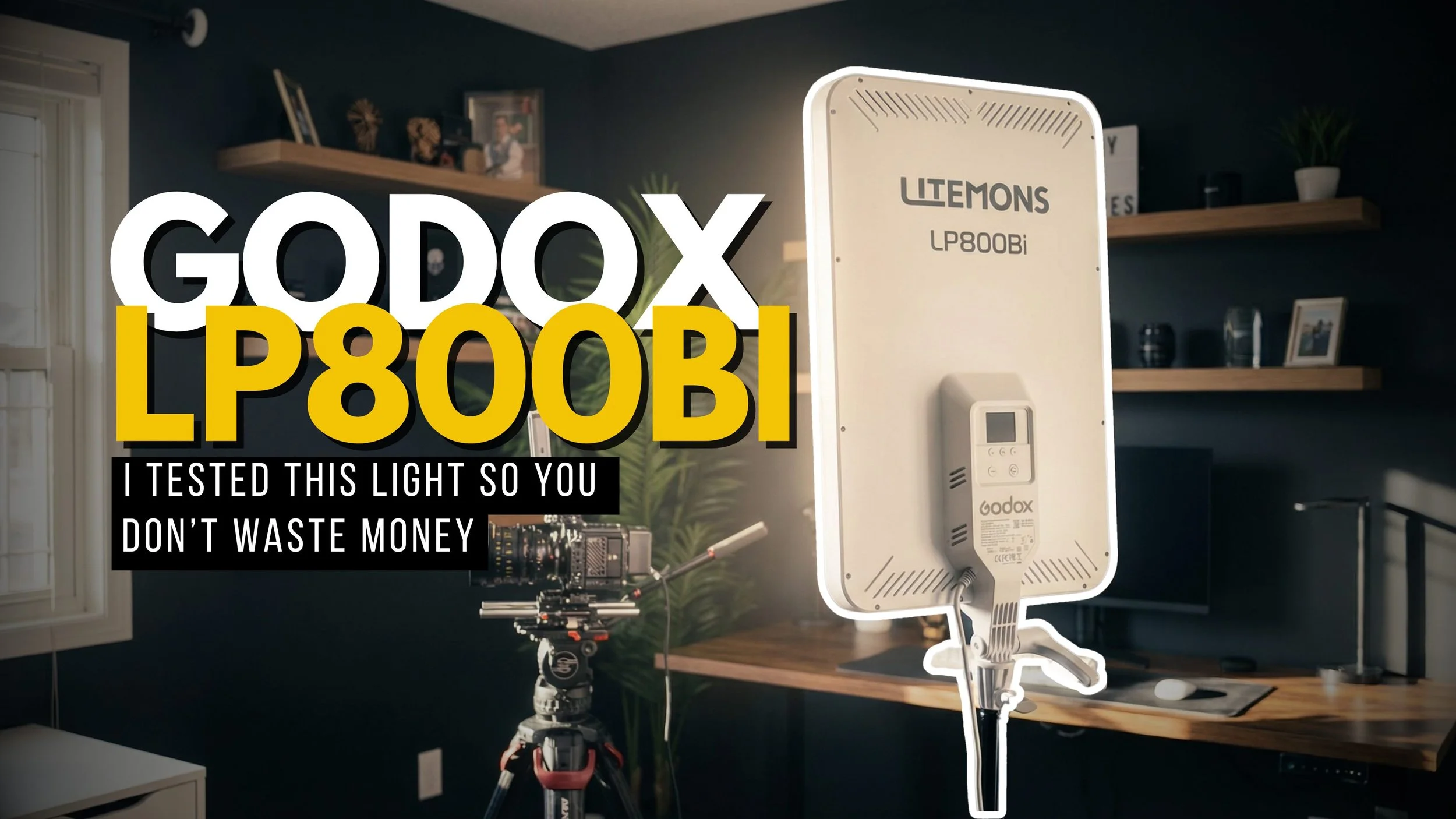 Godox LP800Bi youtube review