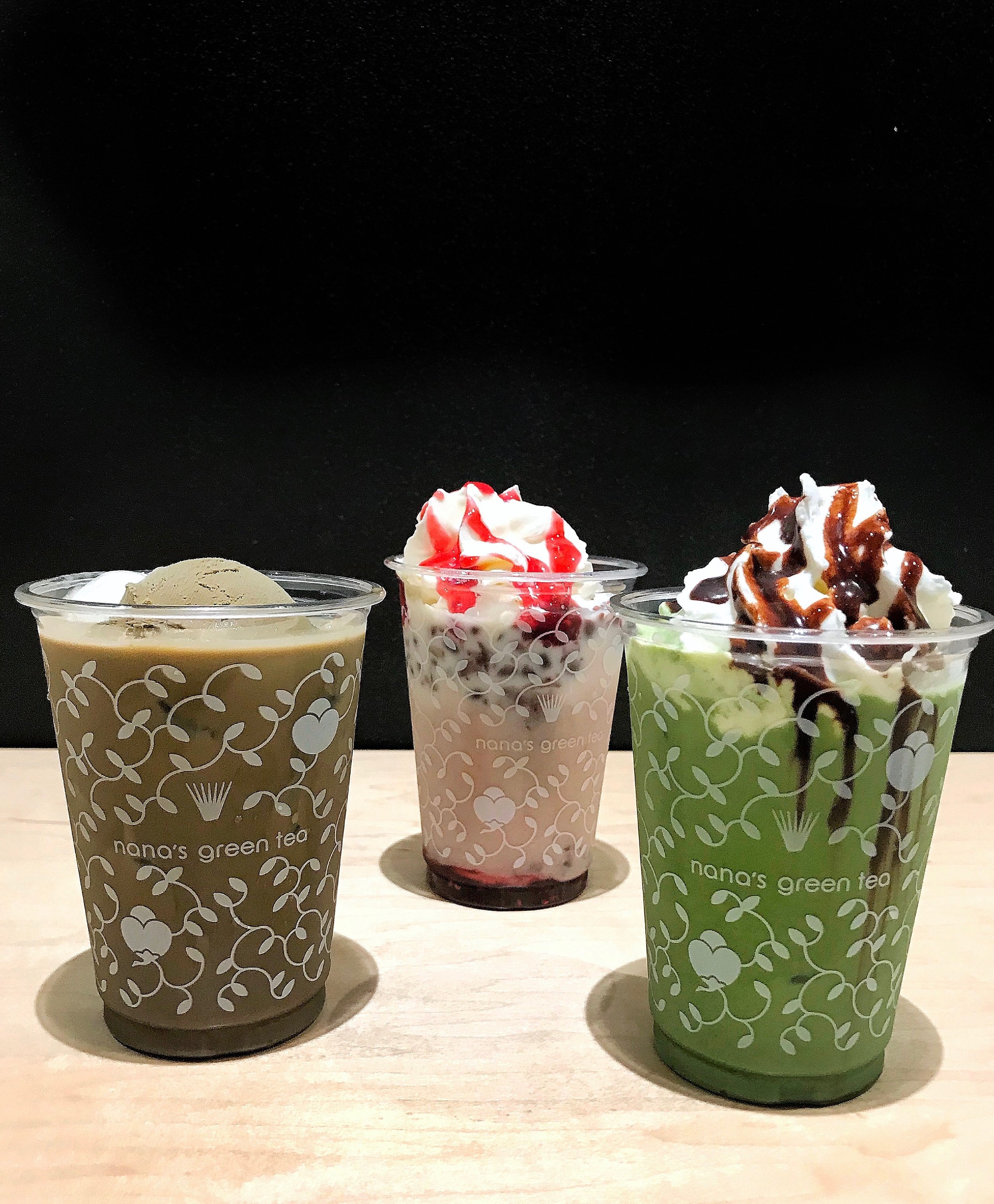 We were treated to try 3 taster size beverages.