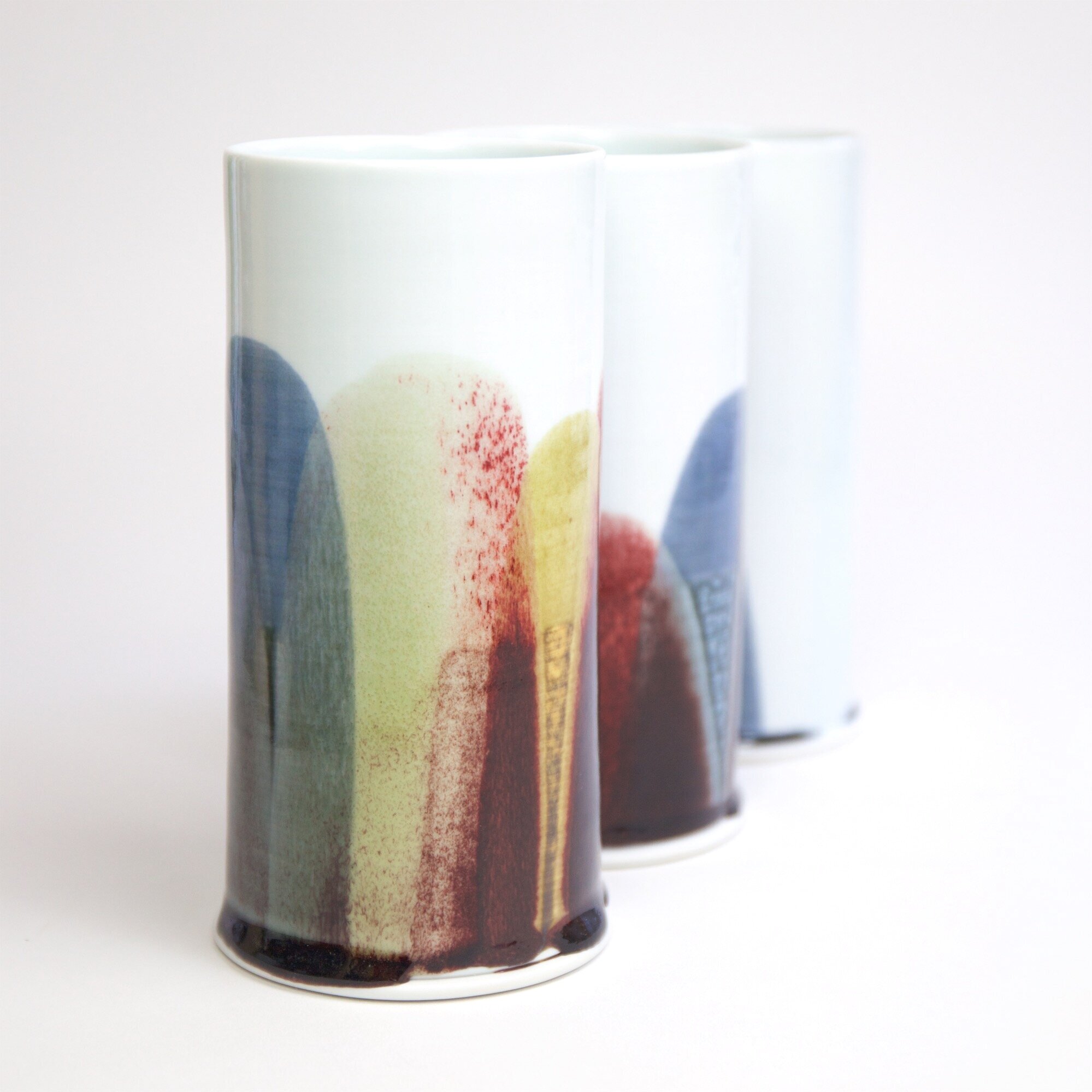 Porcelain Vase ‘Earth, Fire and Water ’ collection