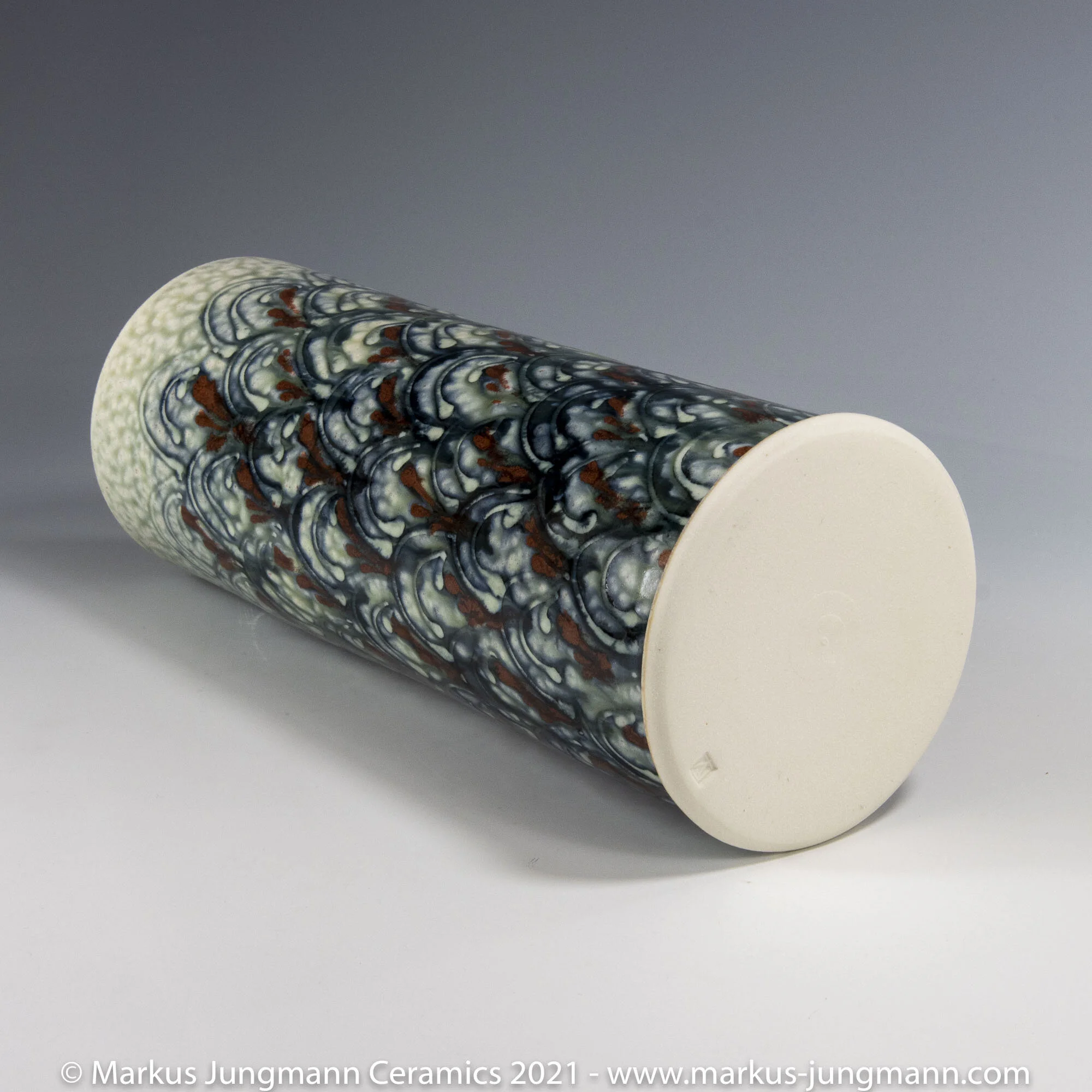Base Vase, Atlantic Series II ~ 28.5 cm high