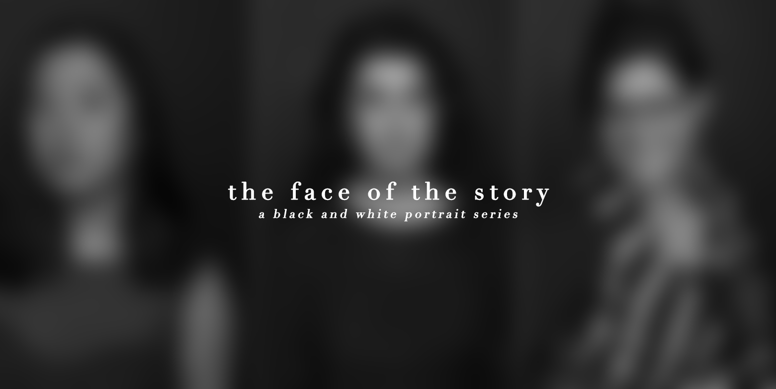 the face of the story portrait photography project