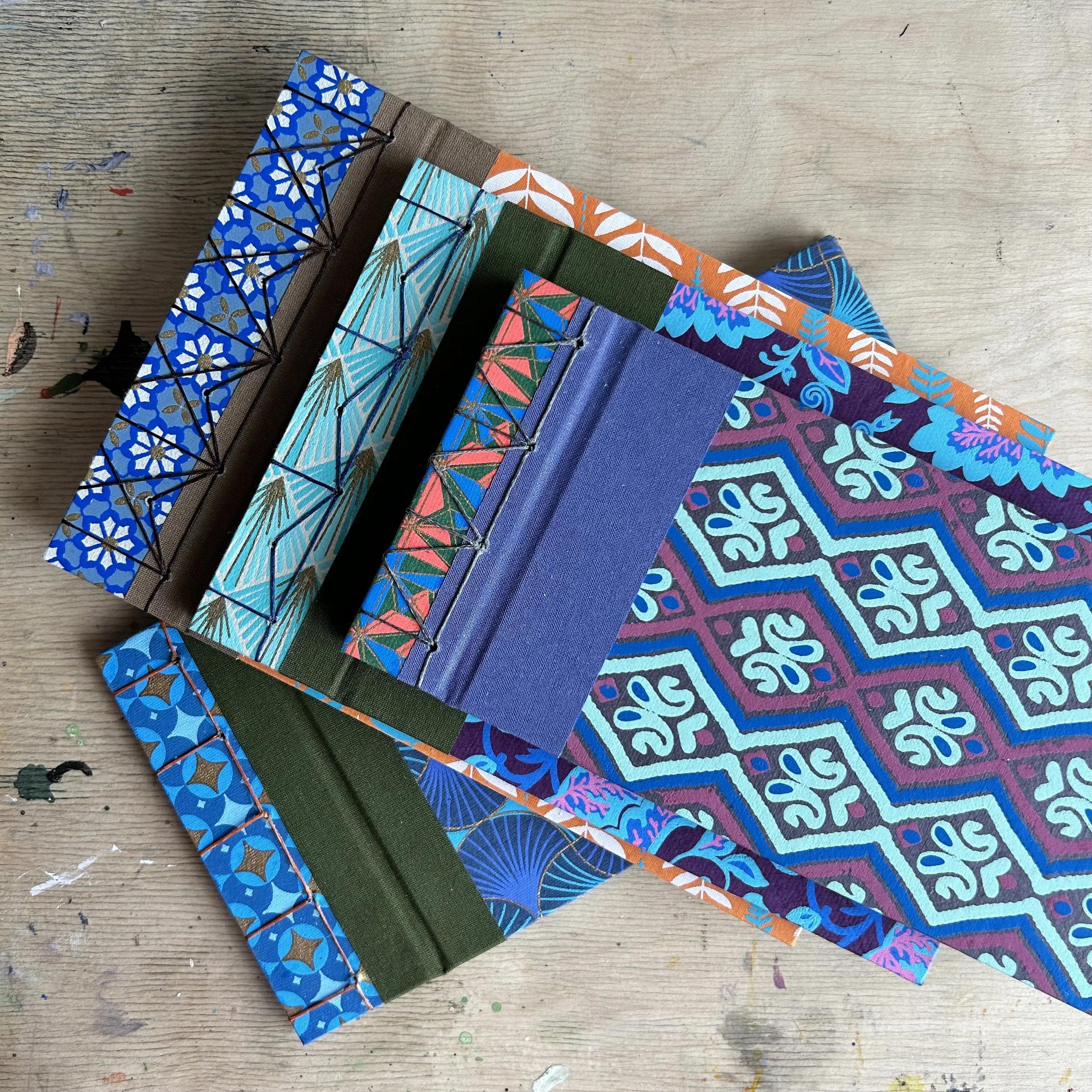 Japanese Stab Bound books